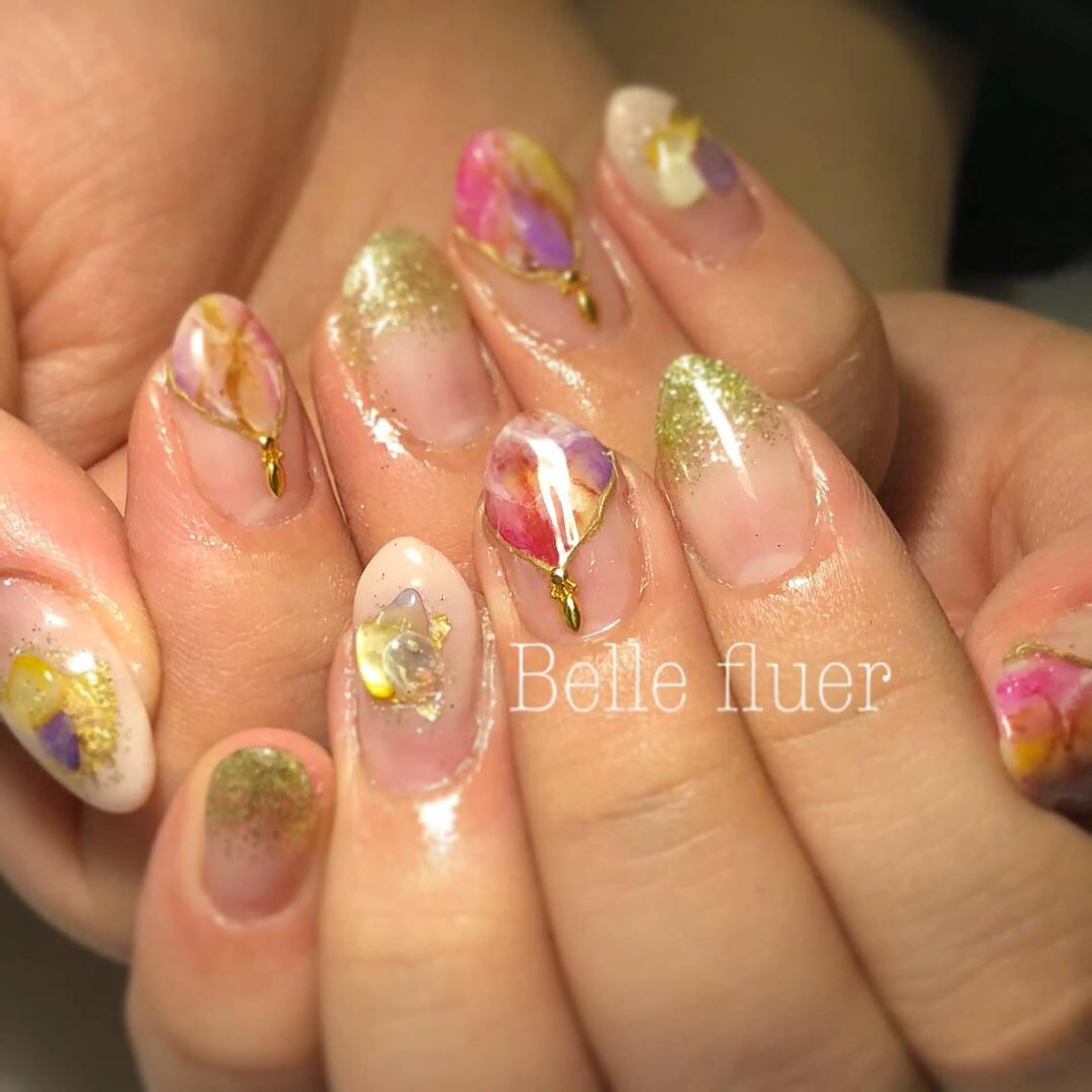 ネイル Belle fleurのネイルデザイン