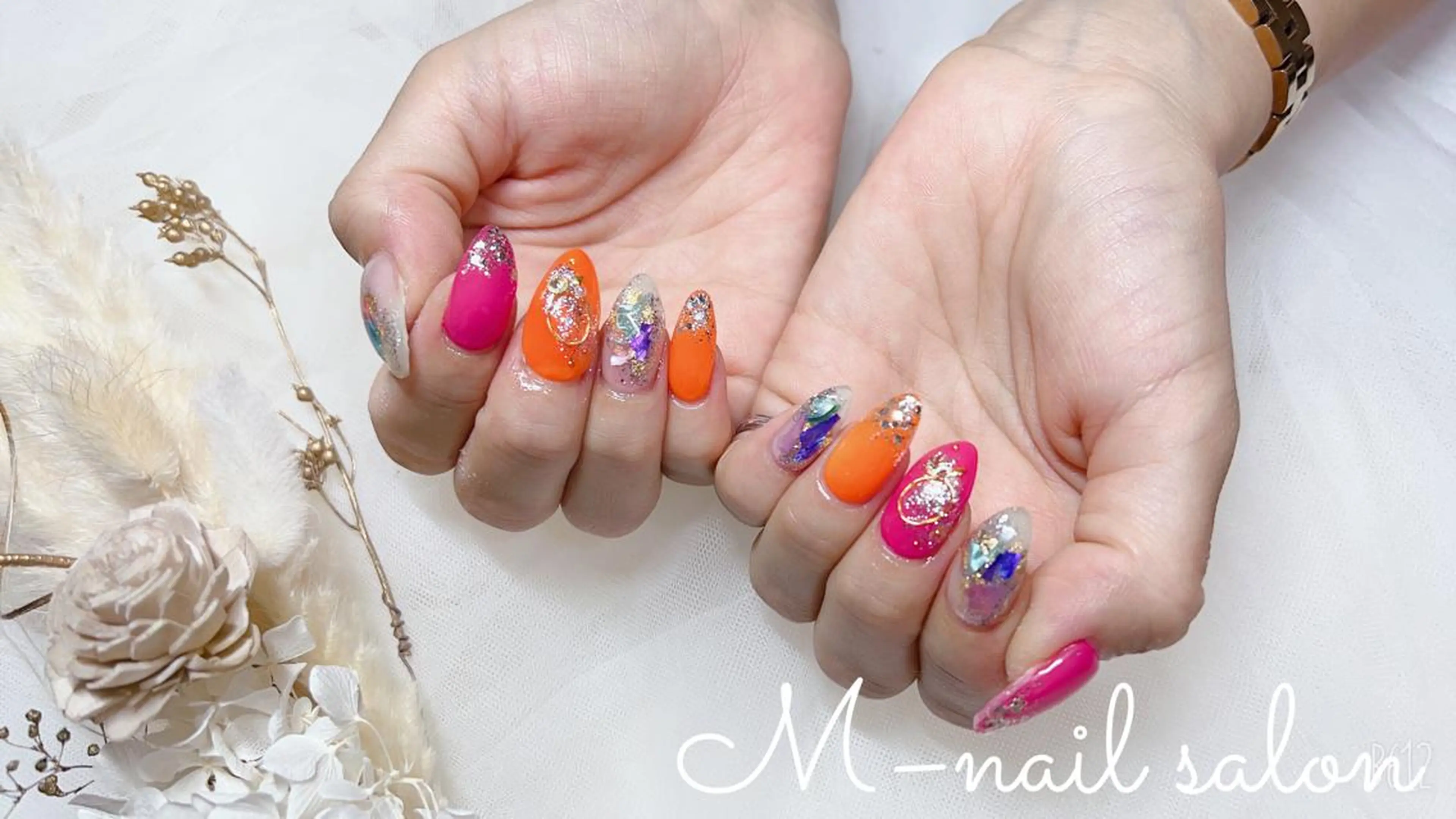 ネイル 持ち込み M_nail salon所属・M_ nail salonのネイルデザイン
