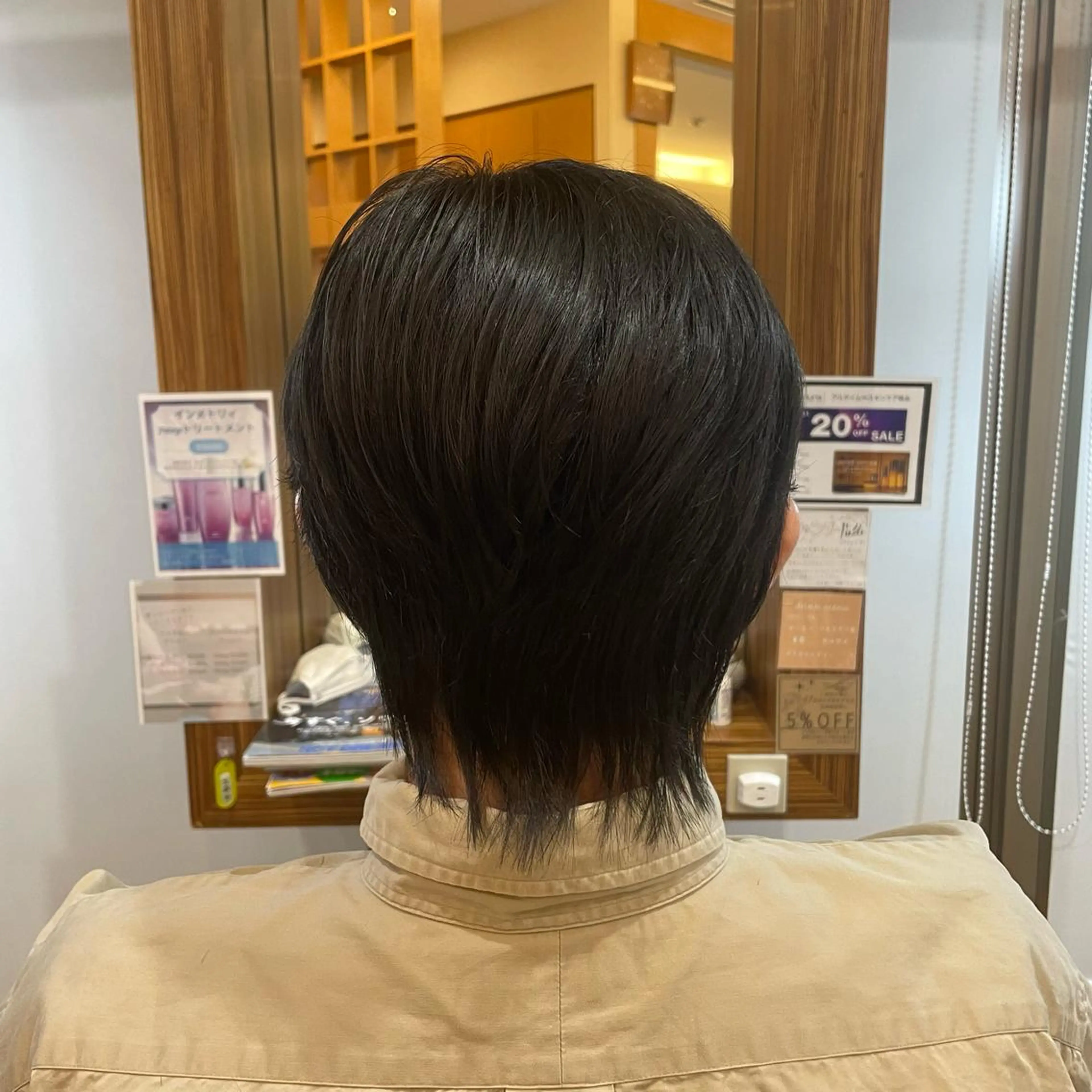 メンズ マッシュウルフ マッシュ メンズウルフカット ウルフカット 本多 美羽のヘアスタイル