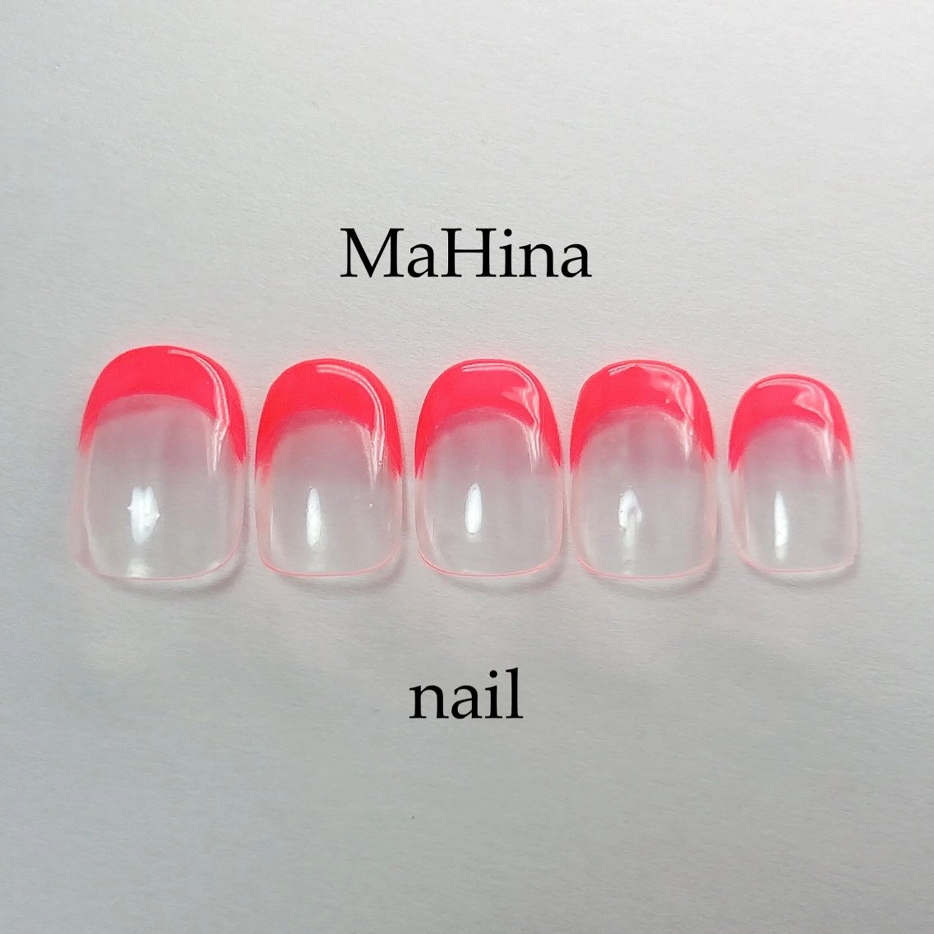 ネイル クリアネイル フットネイル フレンチネイル ジェルネイル ピンク ハンドネイル Healing Salon...MaHina(マヒナ)所属・MaHina🌙 salonのネイルデザイン