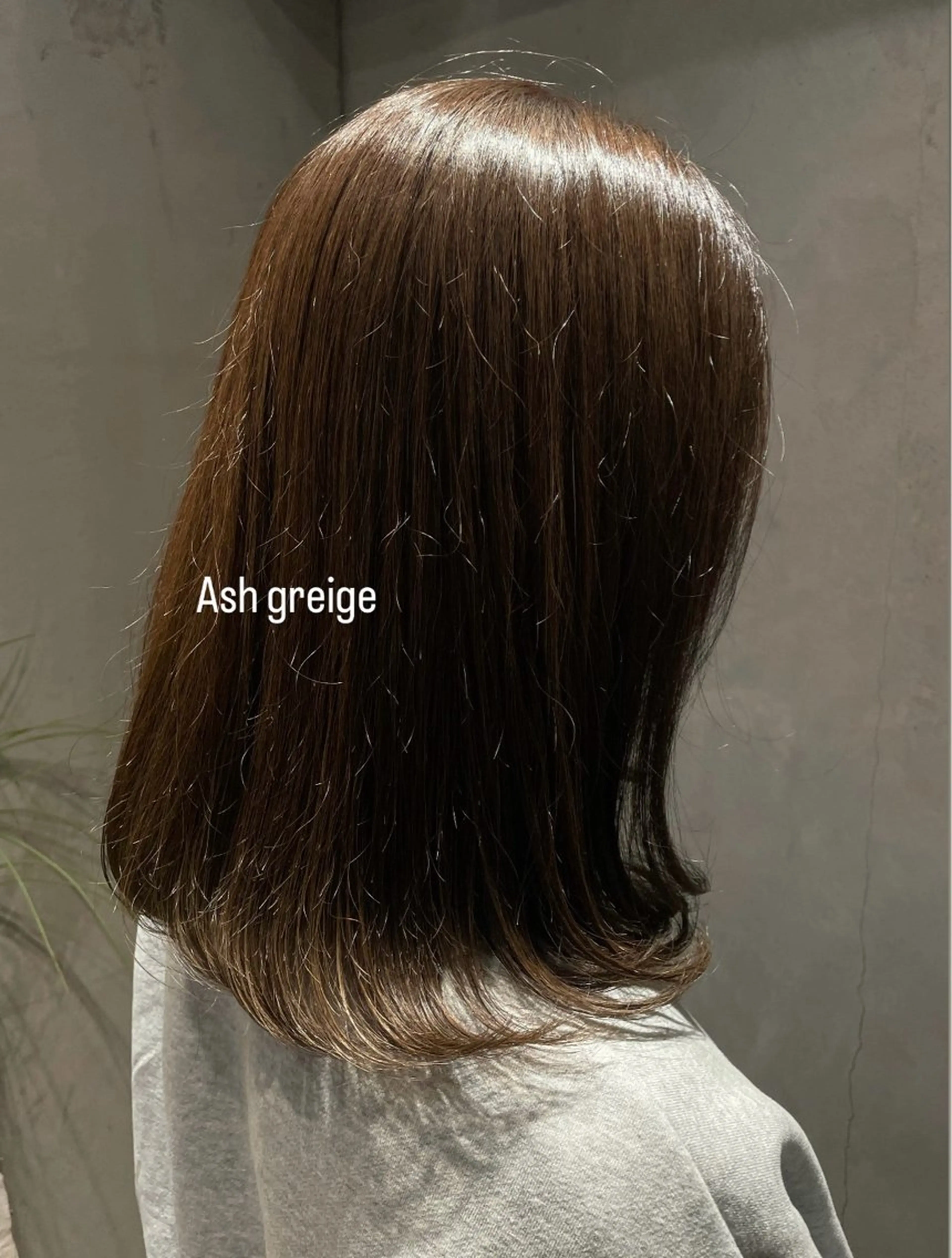 ミディアム カラー ヘアカラー トリートメント ヘッドスパ Amery kanazawahakkei所属・Luna ☾ ໋のヘアスタイル