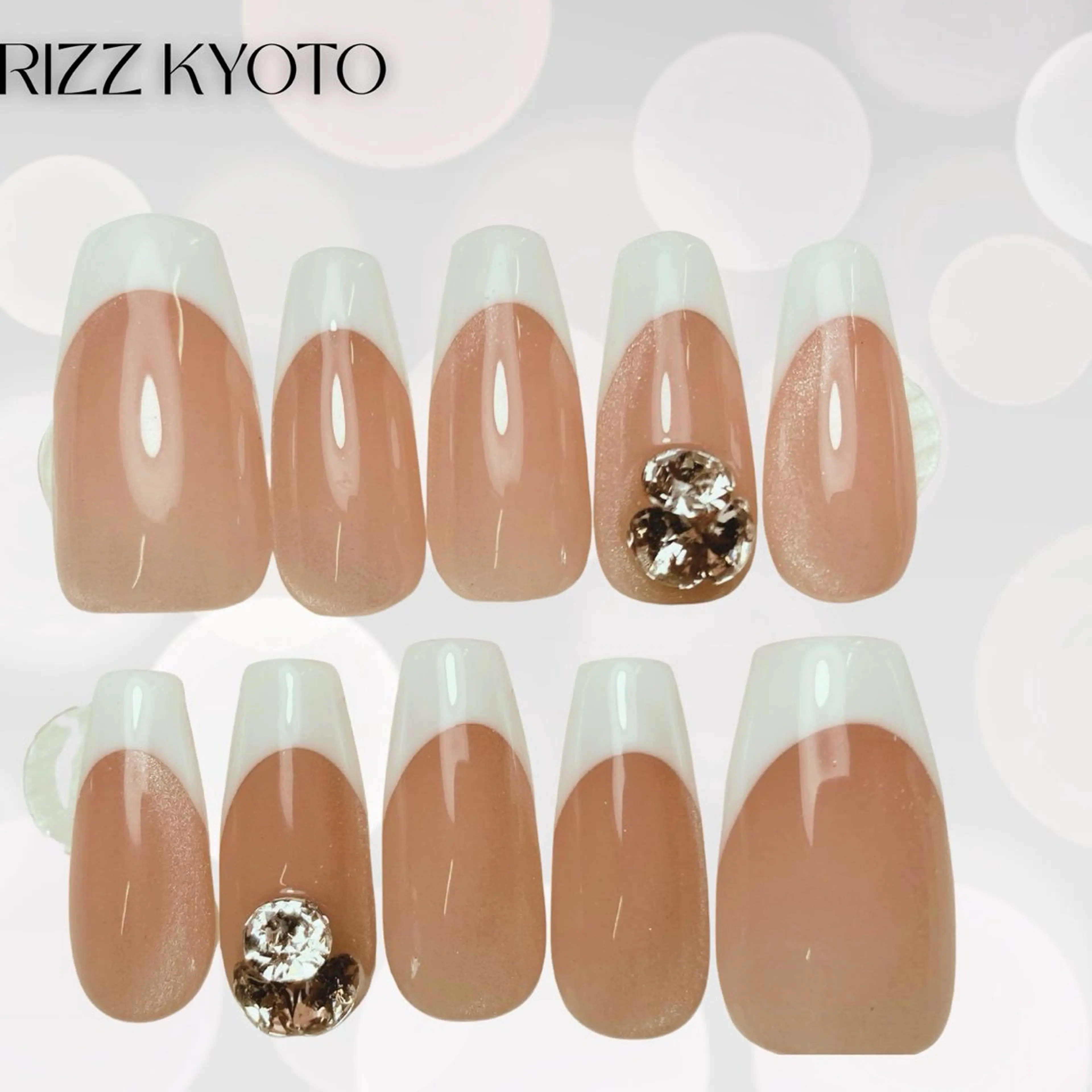 ネイル ネイルチップ ハンドネイル RIZZ KYOTO ゆうのネイルデザイン