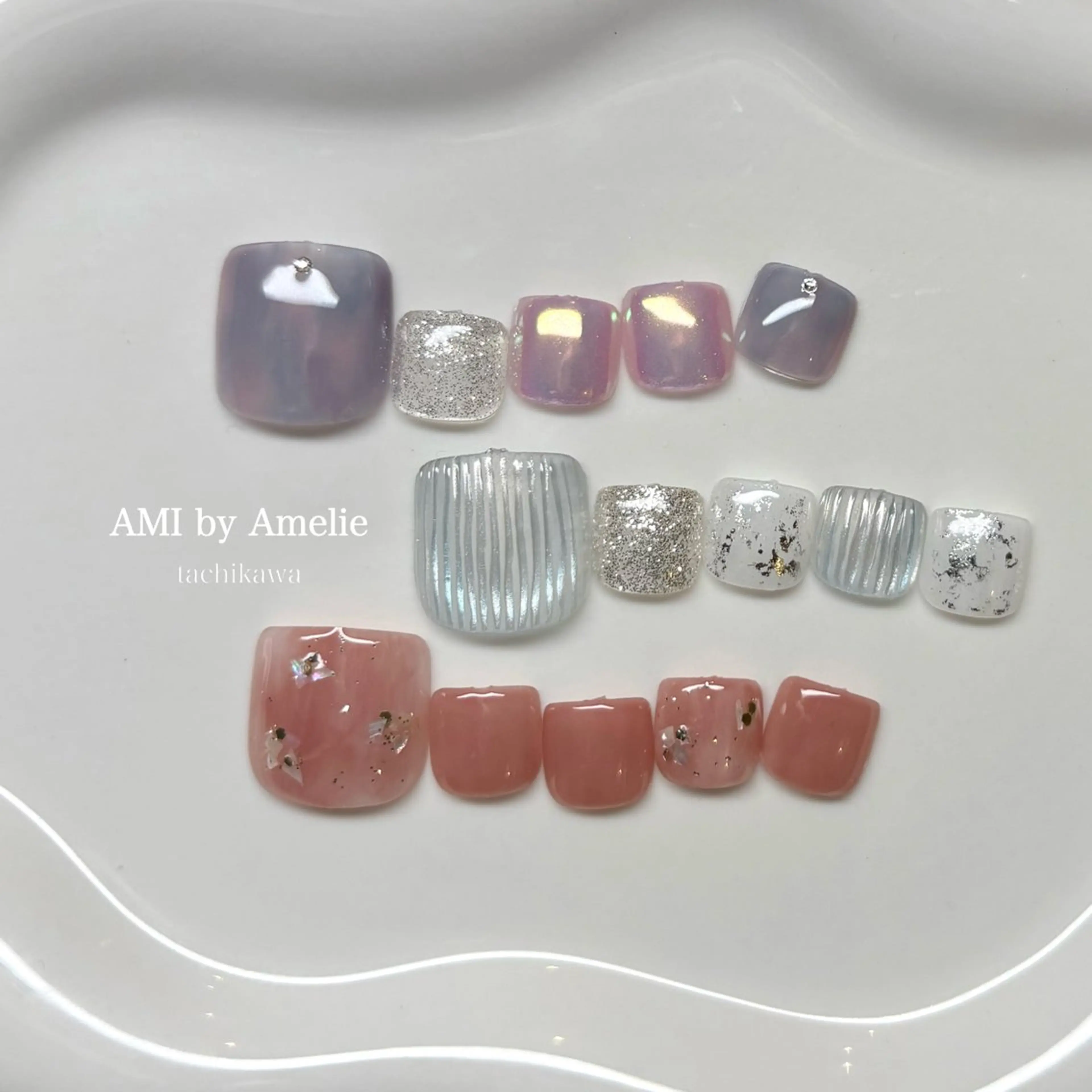 ネイル フットネイル Kikuchi mikakoのネイルデザイン