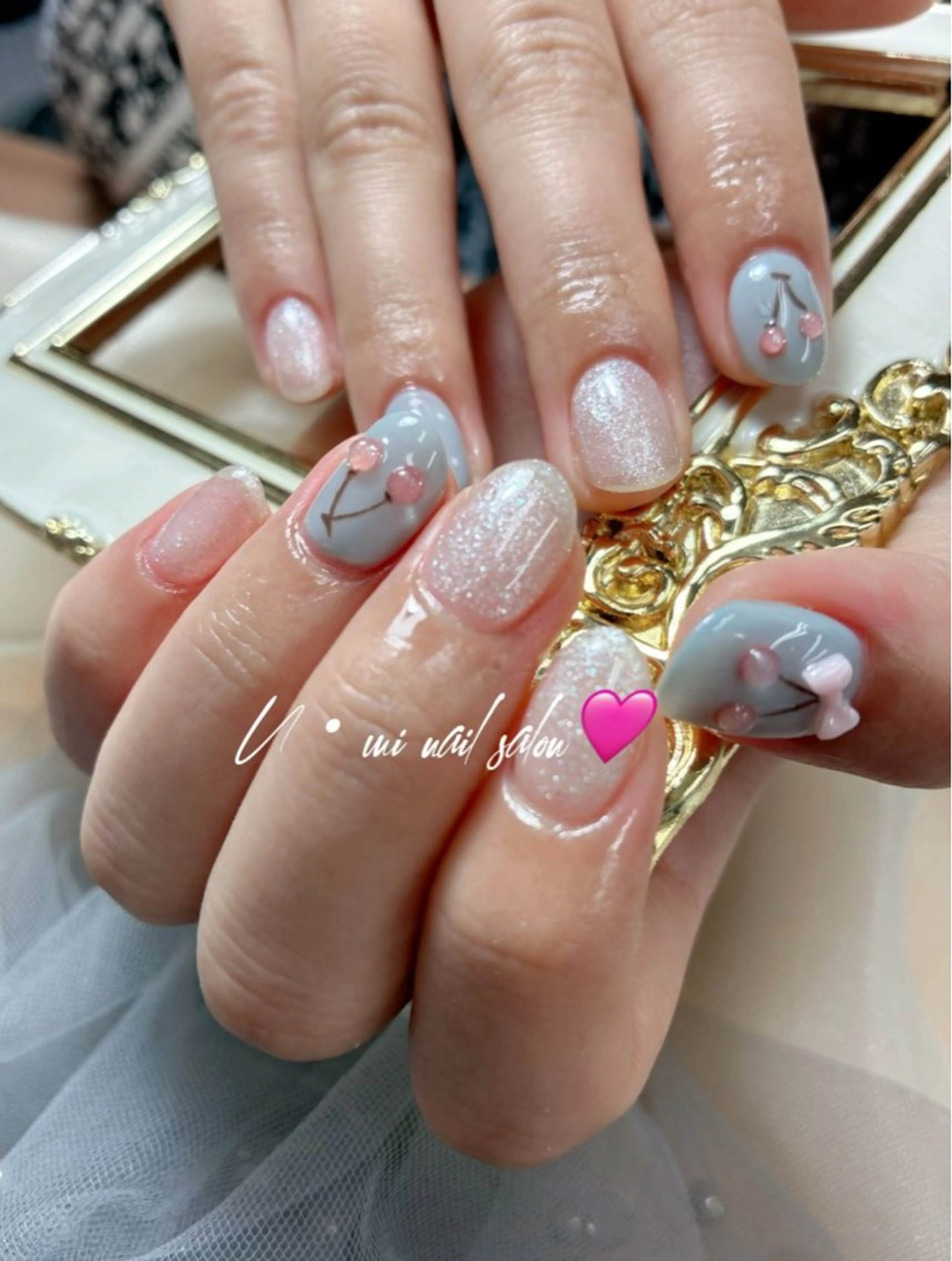 ネイル 持ち込み ハンドネイル U·Mi nail salon所属・U·Mi 上野御徒町容のネイルデザイン