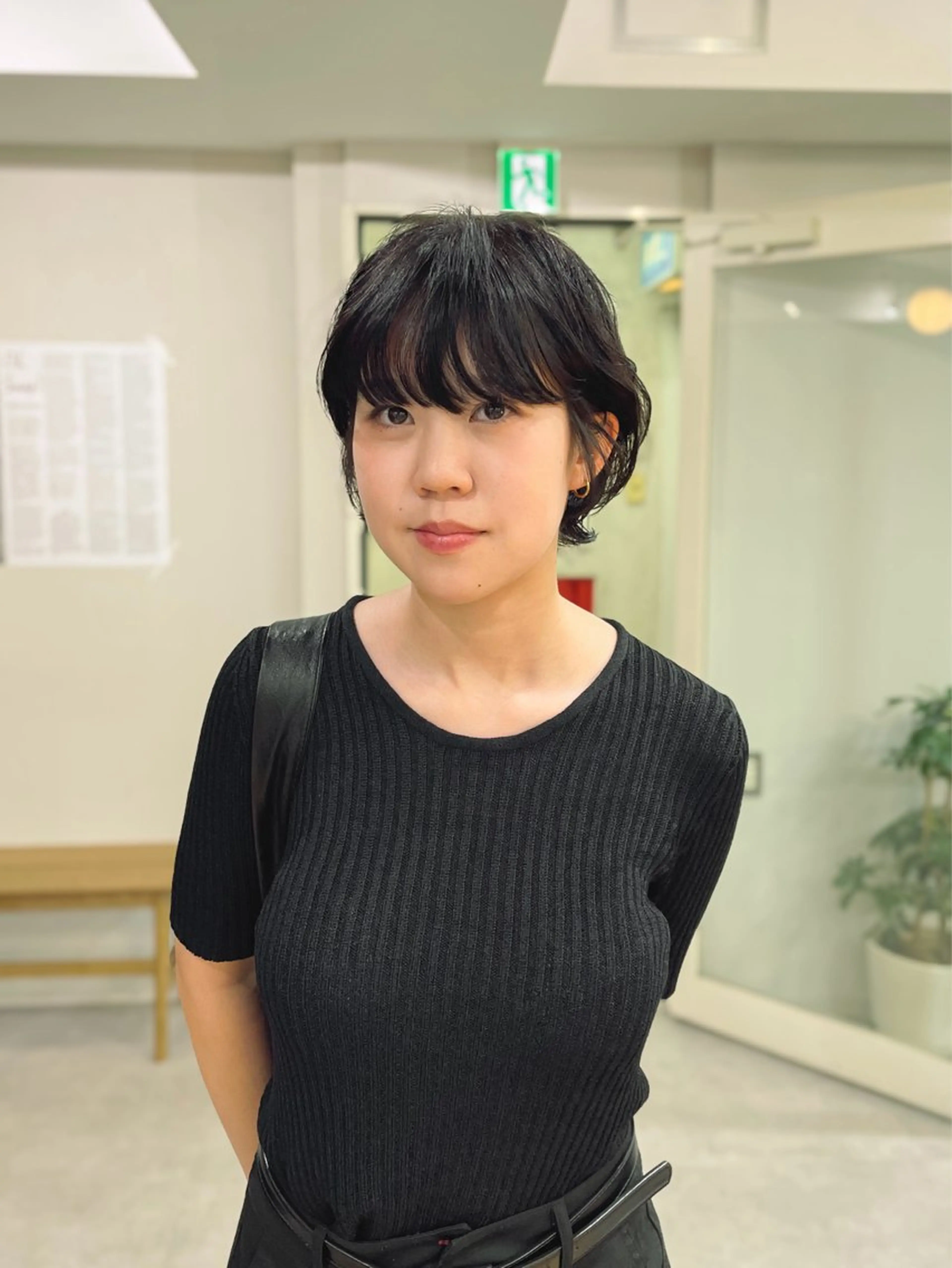 ショート パーマ ショートヘア カット パーマ パーマ＊ 顔まわり似合わせのヘアスタイル