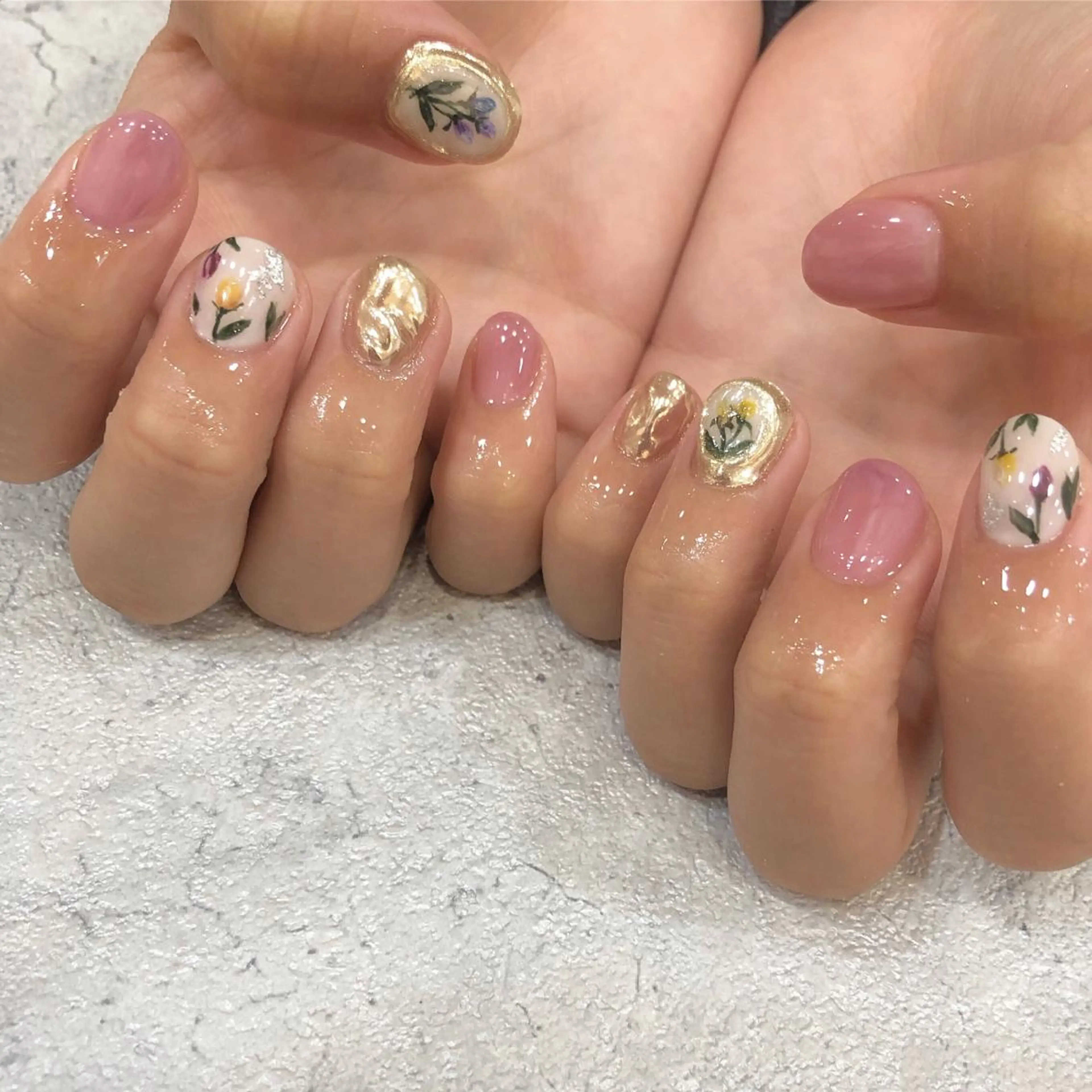 ネイル ニュアンスネイル ハンドネイル ëmma nail_ by chulaのネイルデザイン