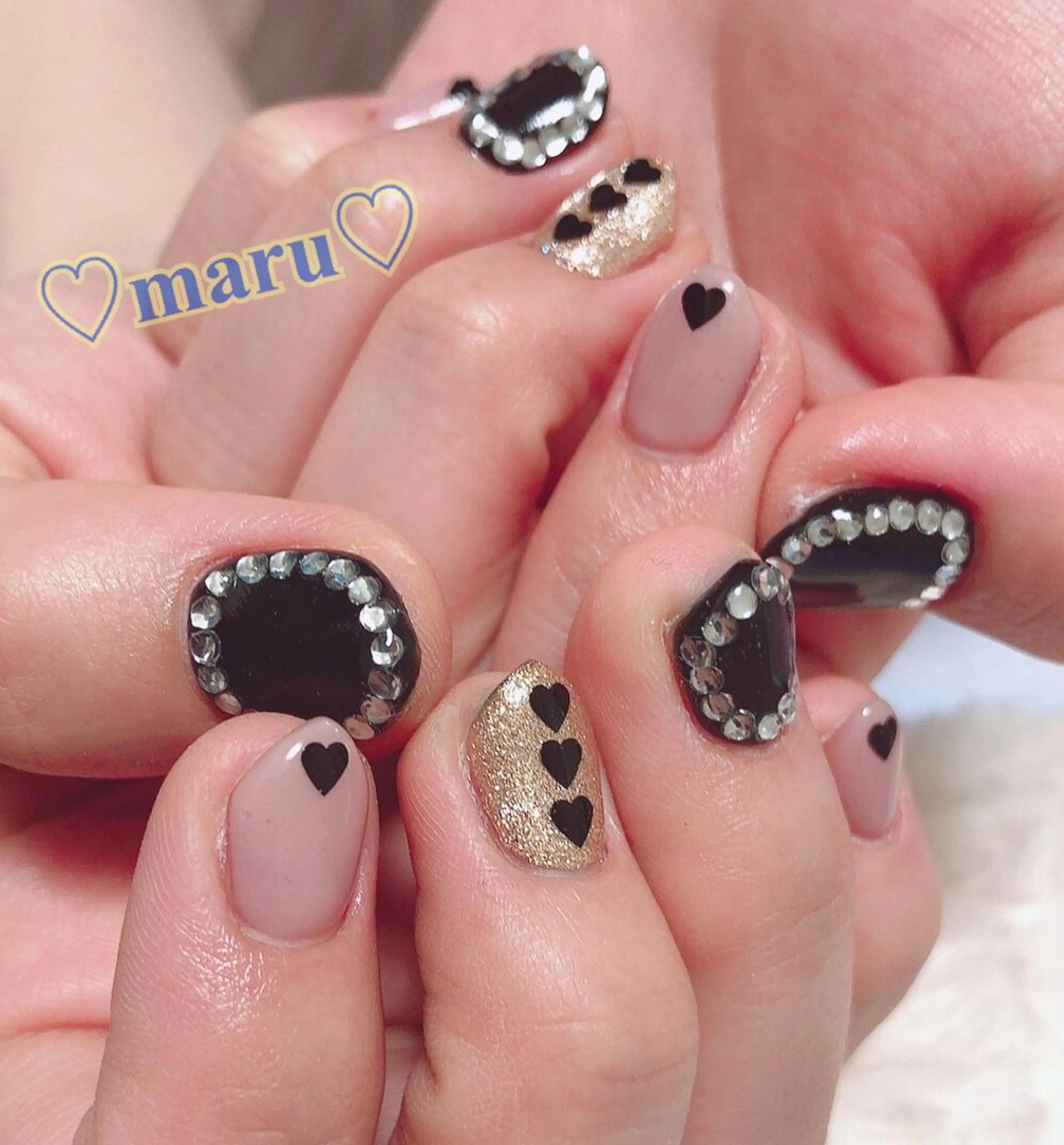 ネイル ハンドネイル フットネイル まるみ ♡のネイルデザイン