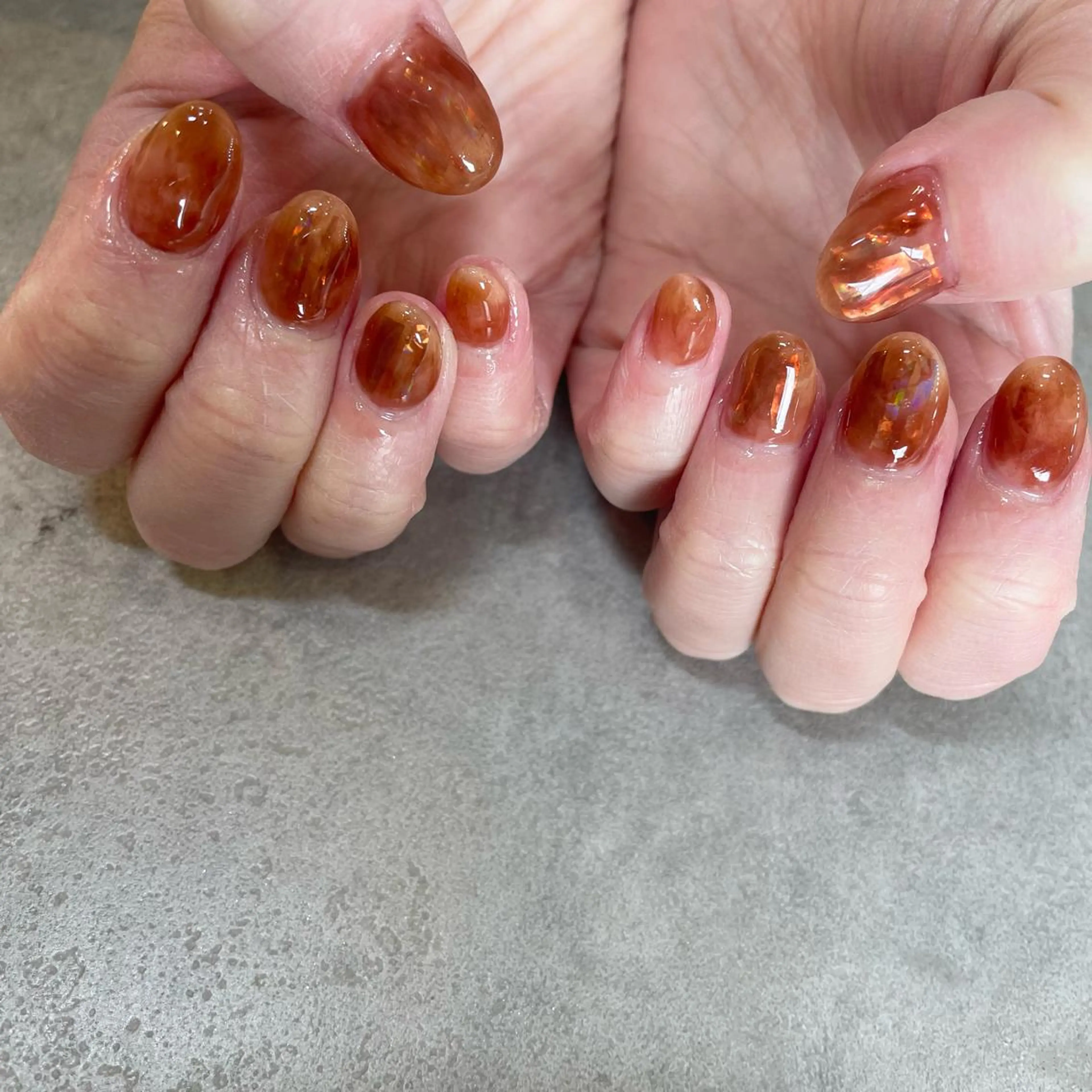 ネイル オーロラネイル Nail Salon Gummi.のネイルデザイン