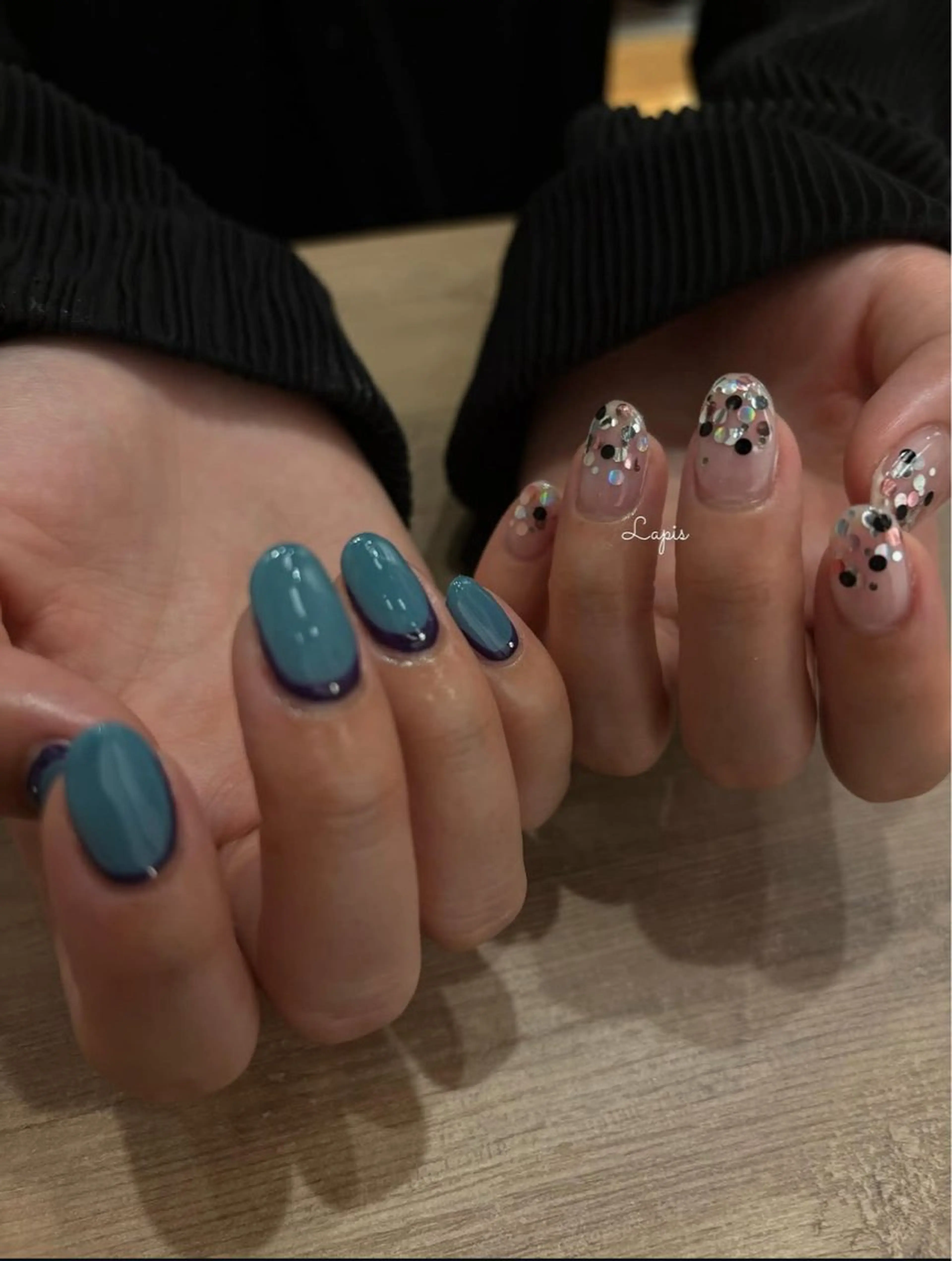 ネイル ハンドネイル Lapis *のネイルデザイン