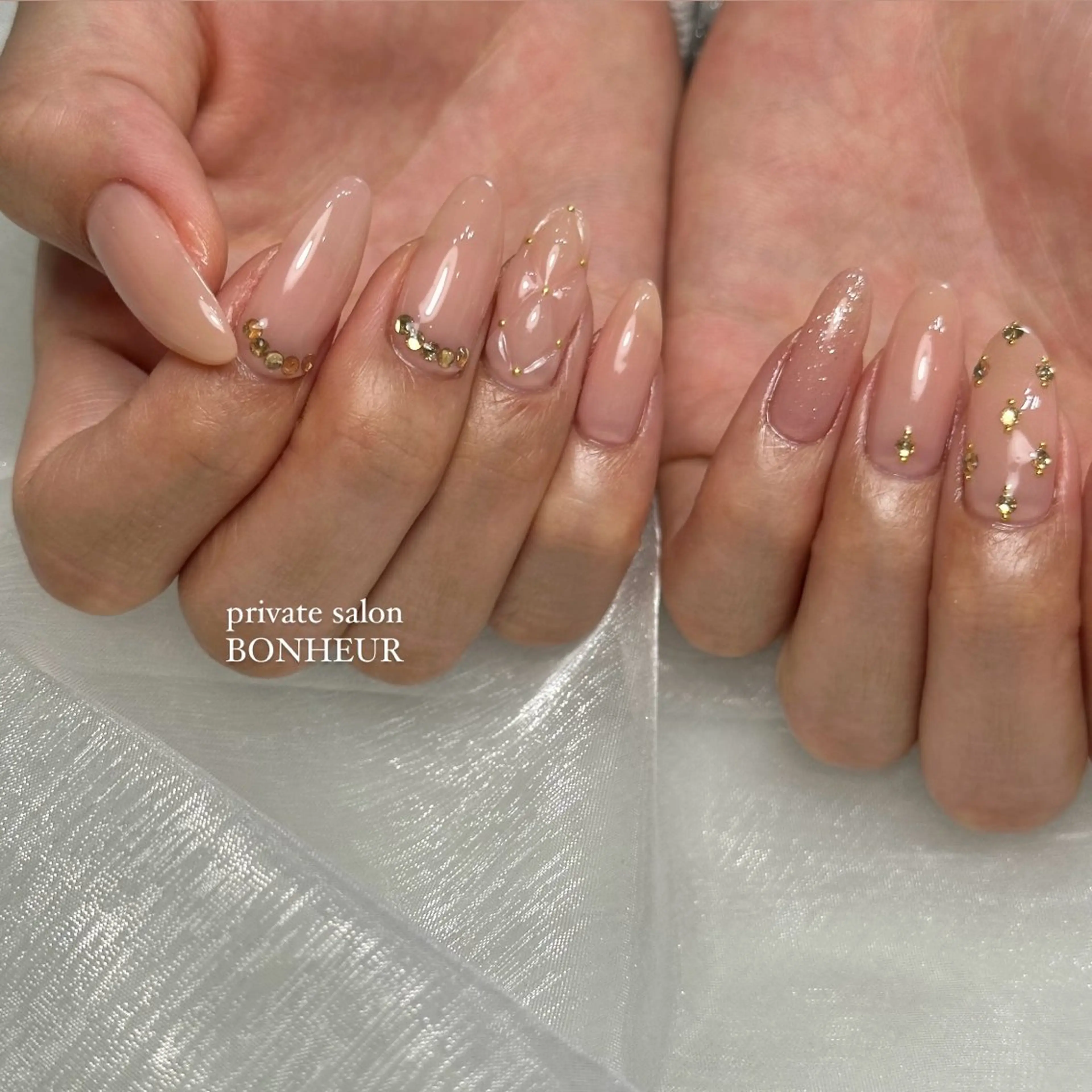 ネイル ハンドネイル BONHEUR Annaのネイルデザイン