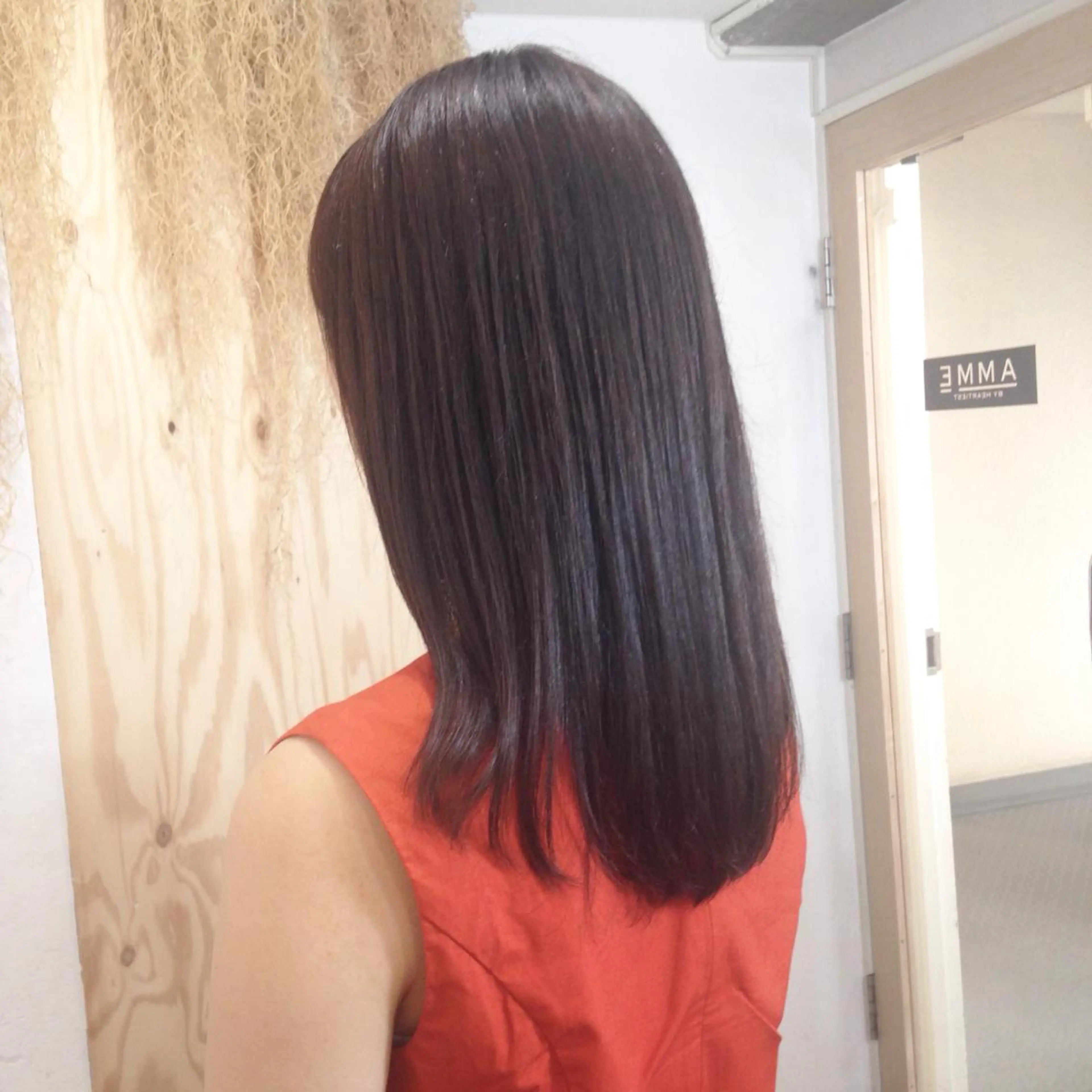 セミロング カラー 髪質改善 💎髪質改善💎 デザイナーshinのヘアスタイル