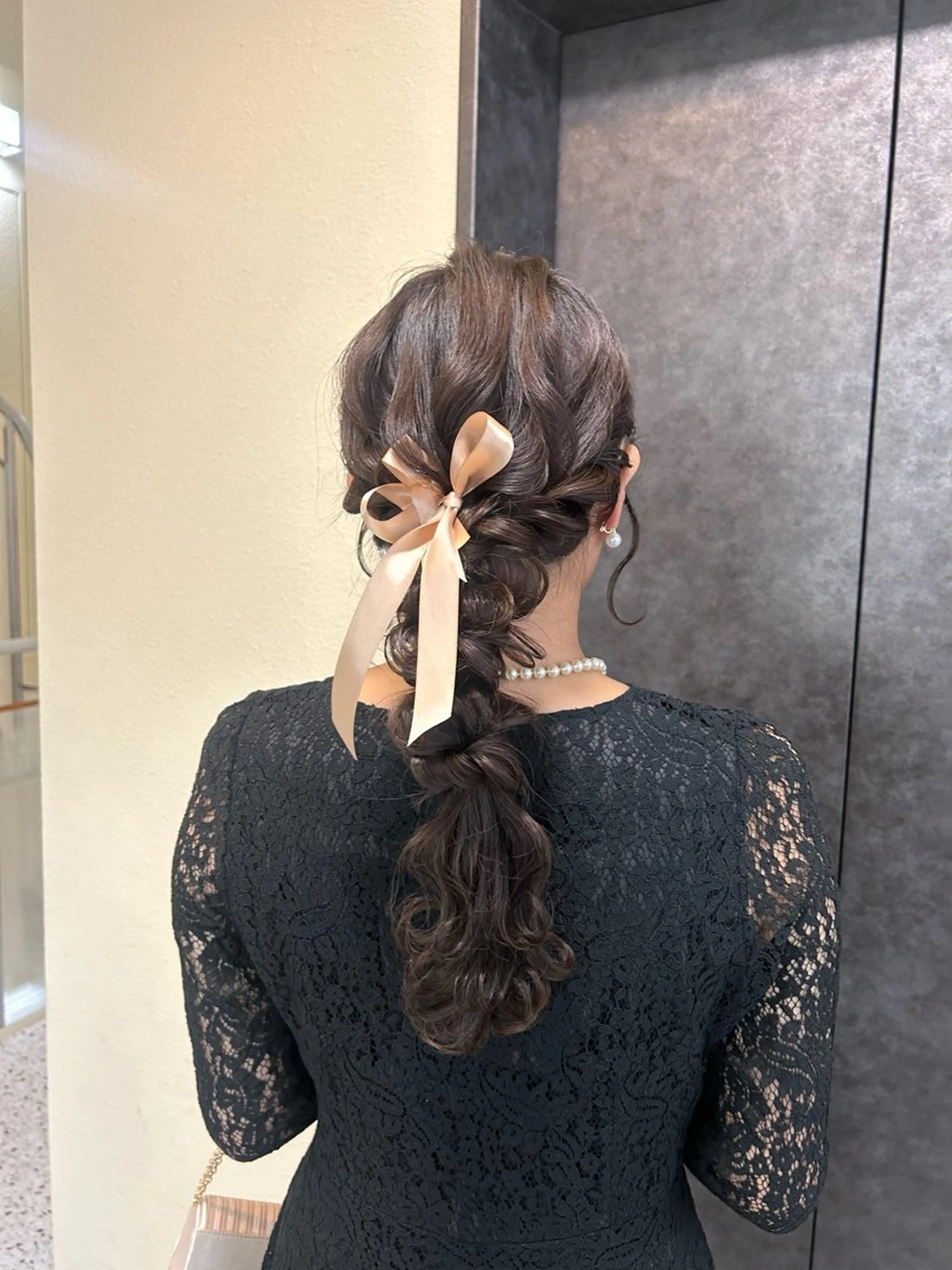 ロング ヘアセット Mila Hazukiのヘアスタイル