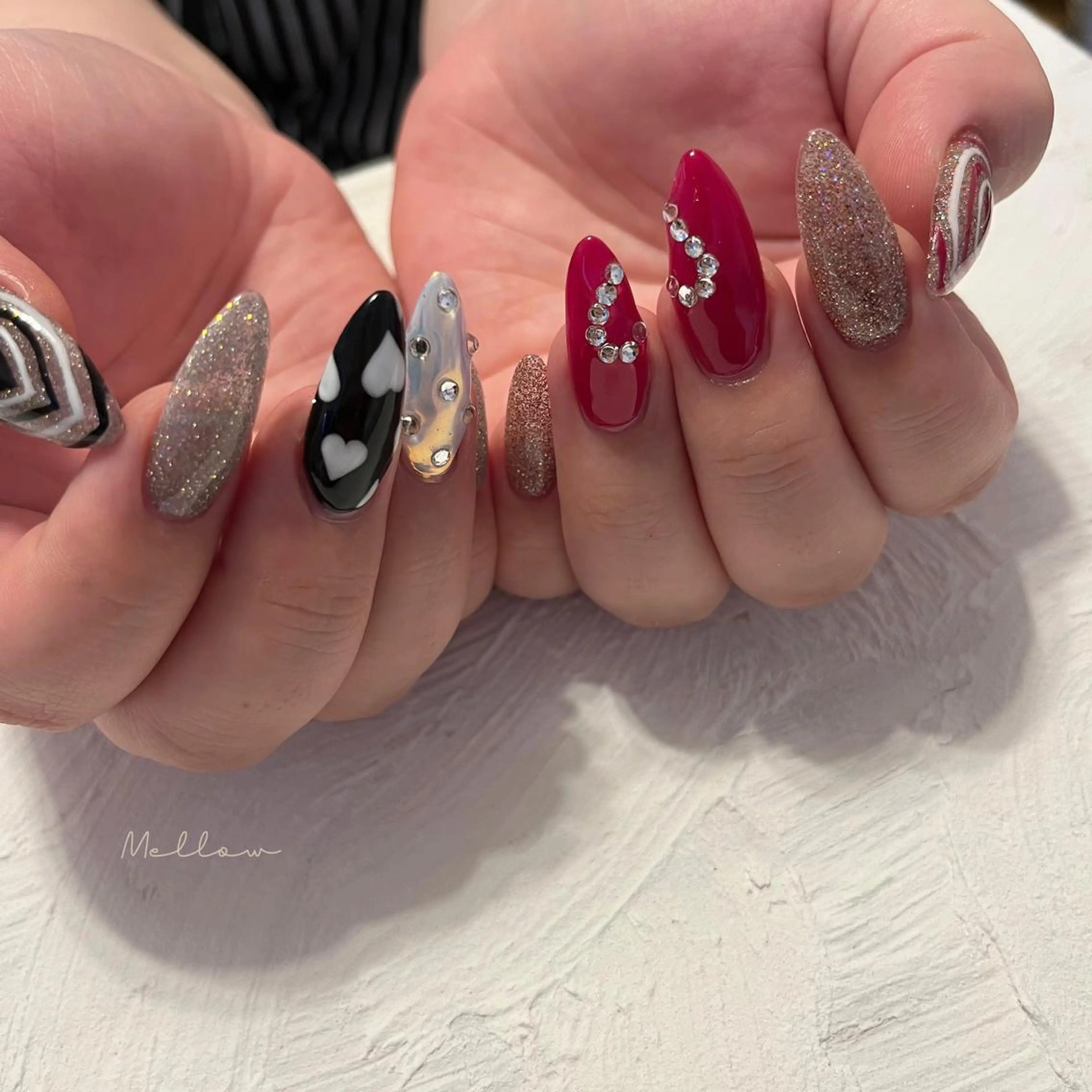 ネイル ハンドネイル mayu 𓃠のネイルデザイン