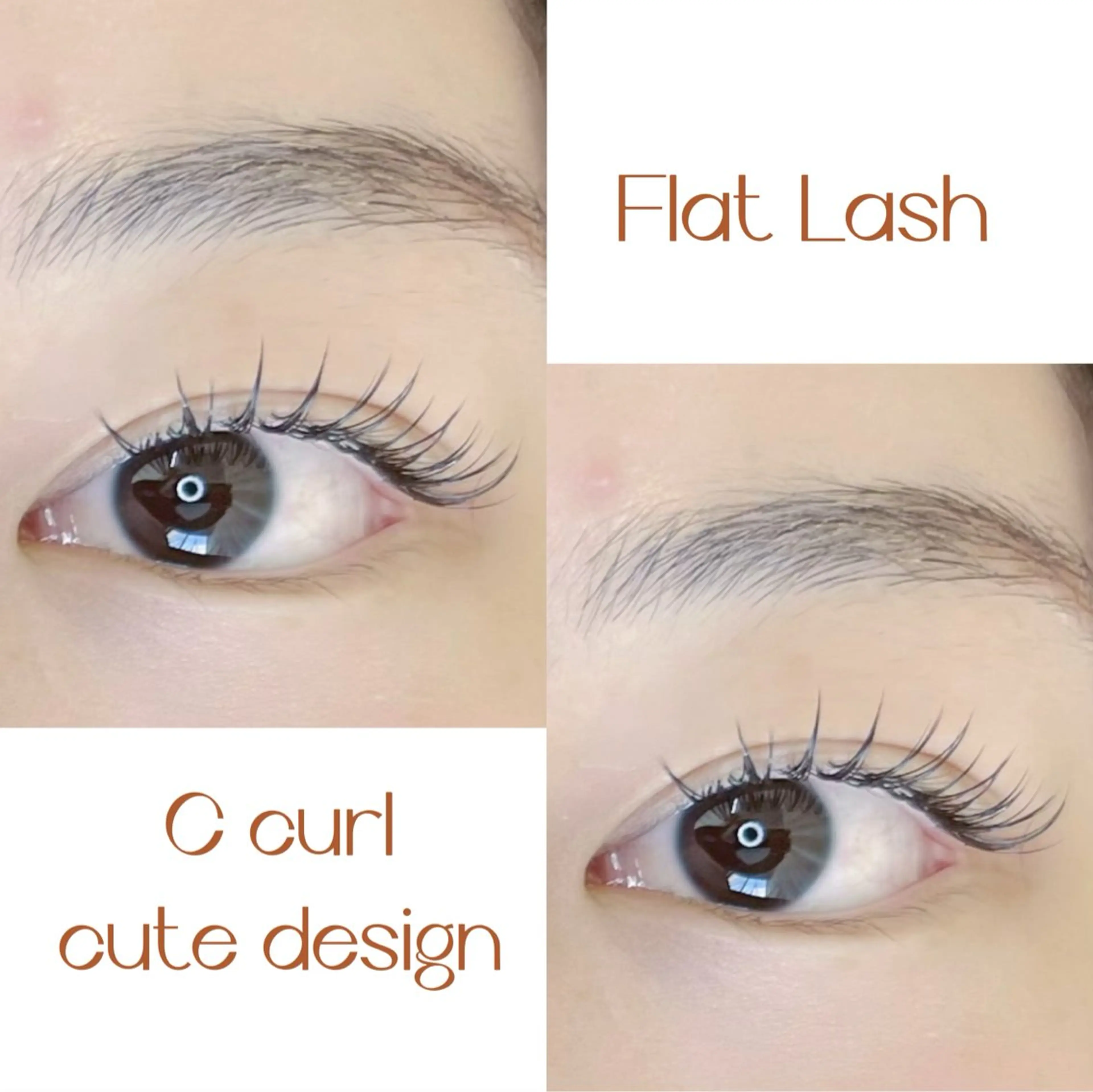 マツエク・マツパ フラットラッシュ ナチュラル マツエク Luana anriのマツエク・マツパデザイン