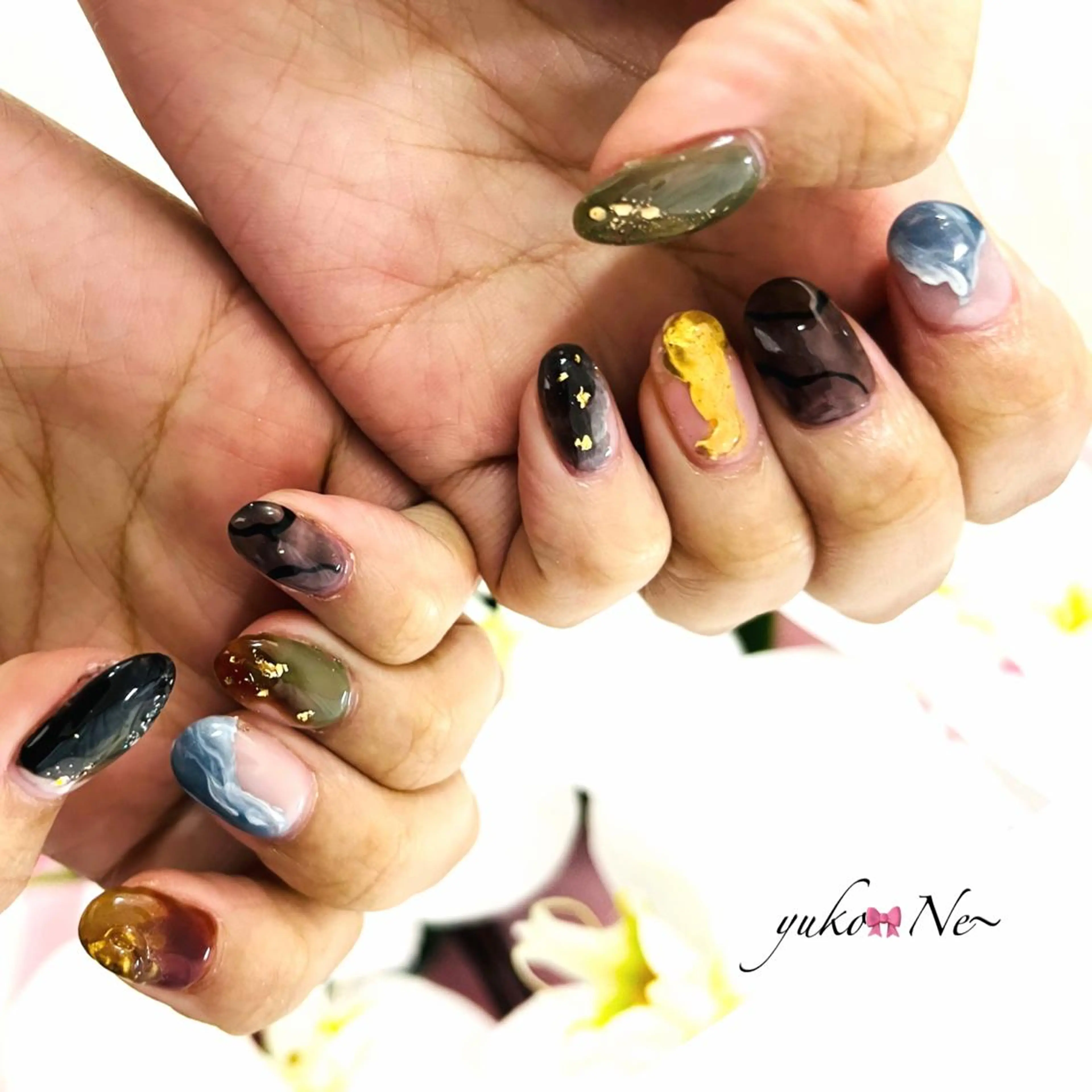 ネイル 持ち込み ネイルサロン　Lian所属・Lian Yulilianのネイルデザイン