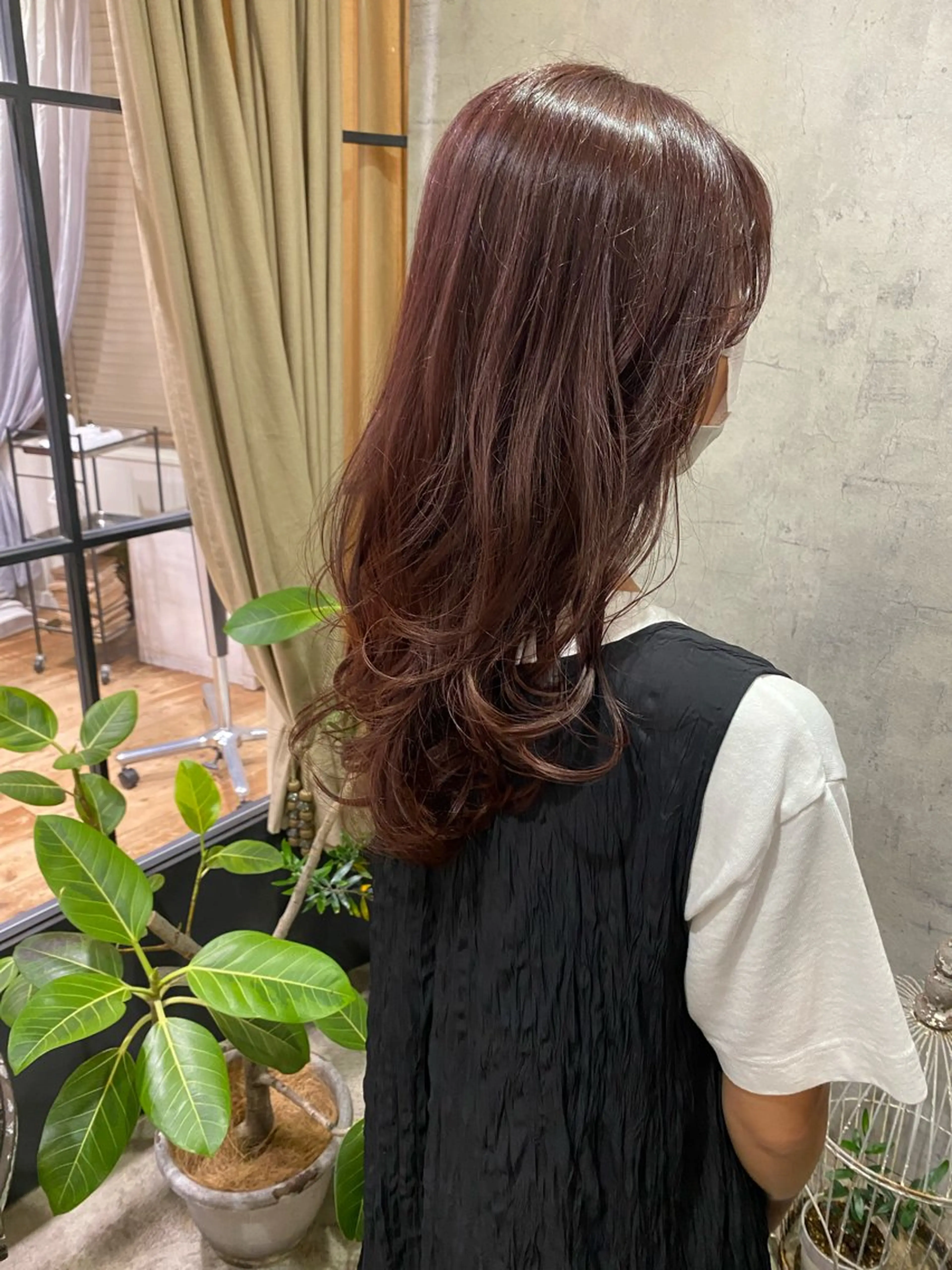 セミロング 梅田美容室/カット /Maoのヘアスタイル