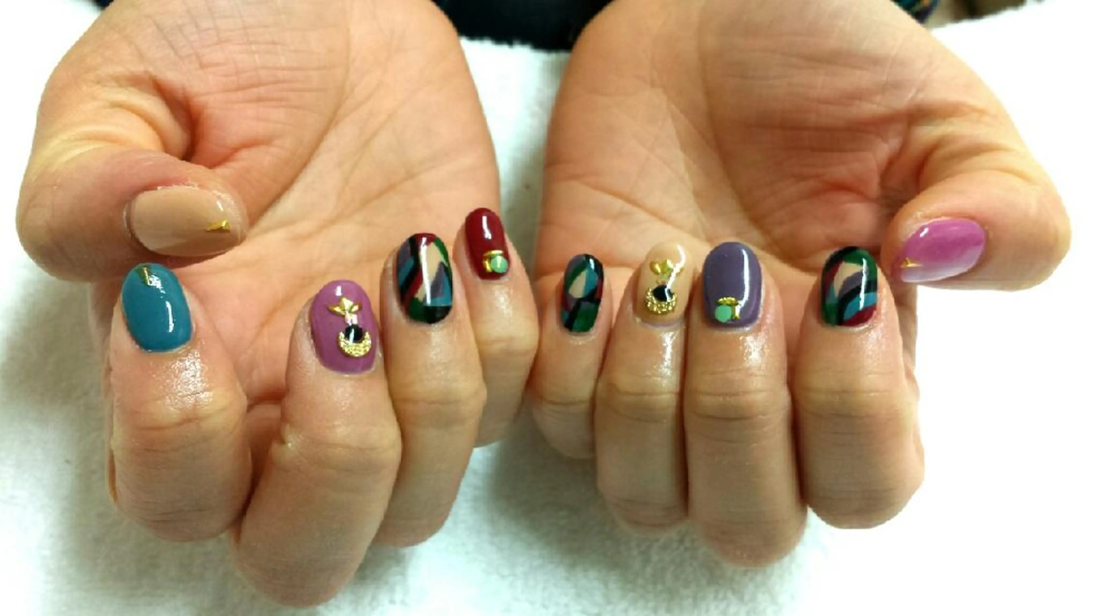 ネイル 河野ちえ (雑誌掲載サロン)のネイルデザイン