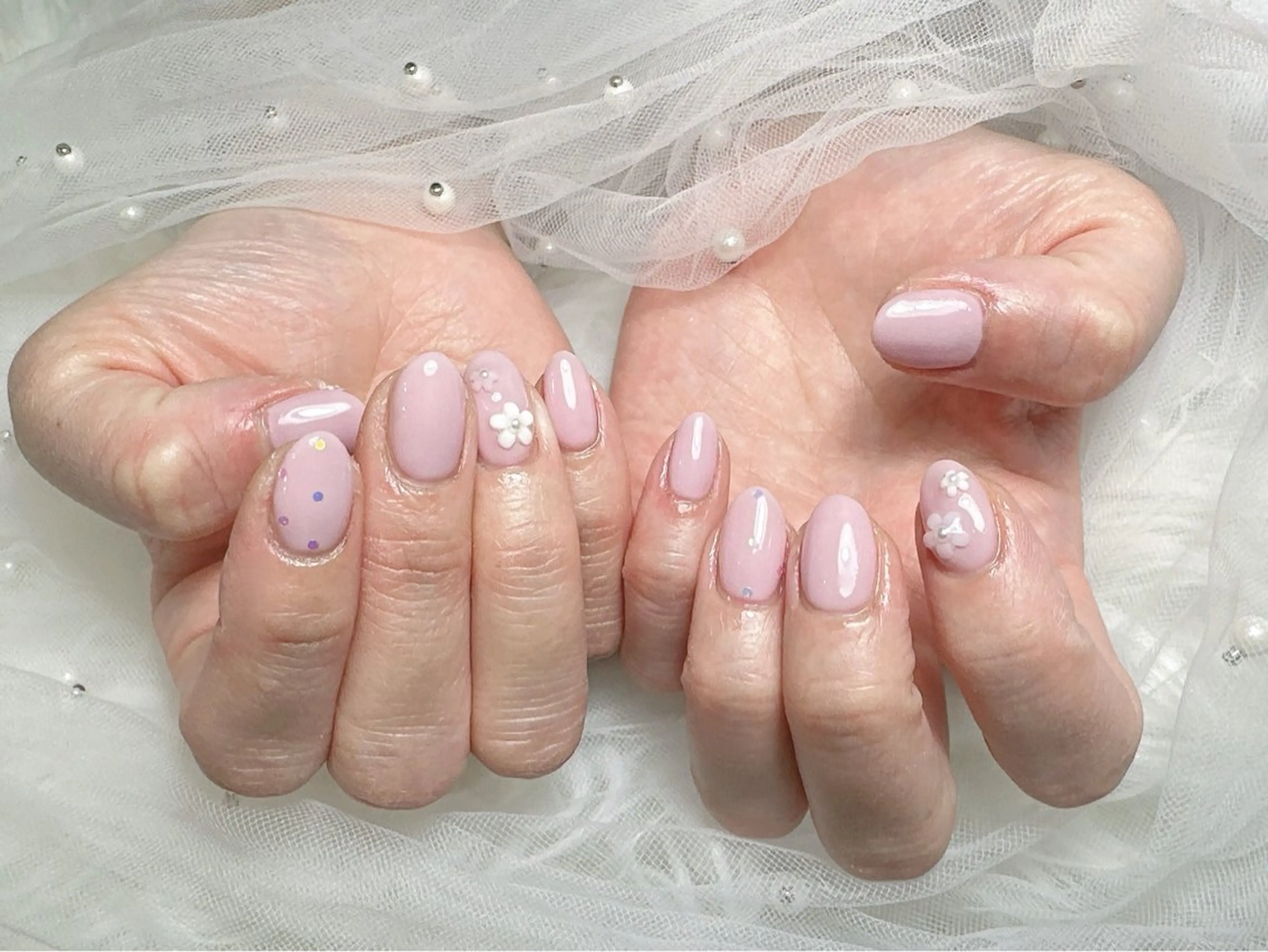 ネイル ハンドネイル 【Eclat ｴｸﾗ】nail＆beauty所属・Eclat〔ｴｸﾗ〕 MOEKA𝜗𝜚*のネイルデザイン