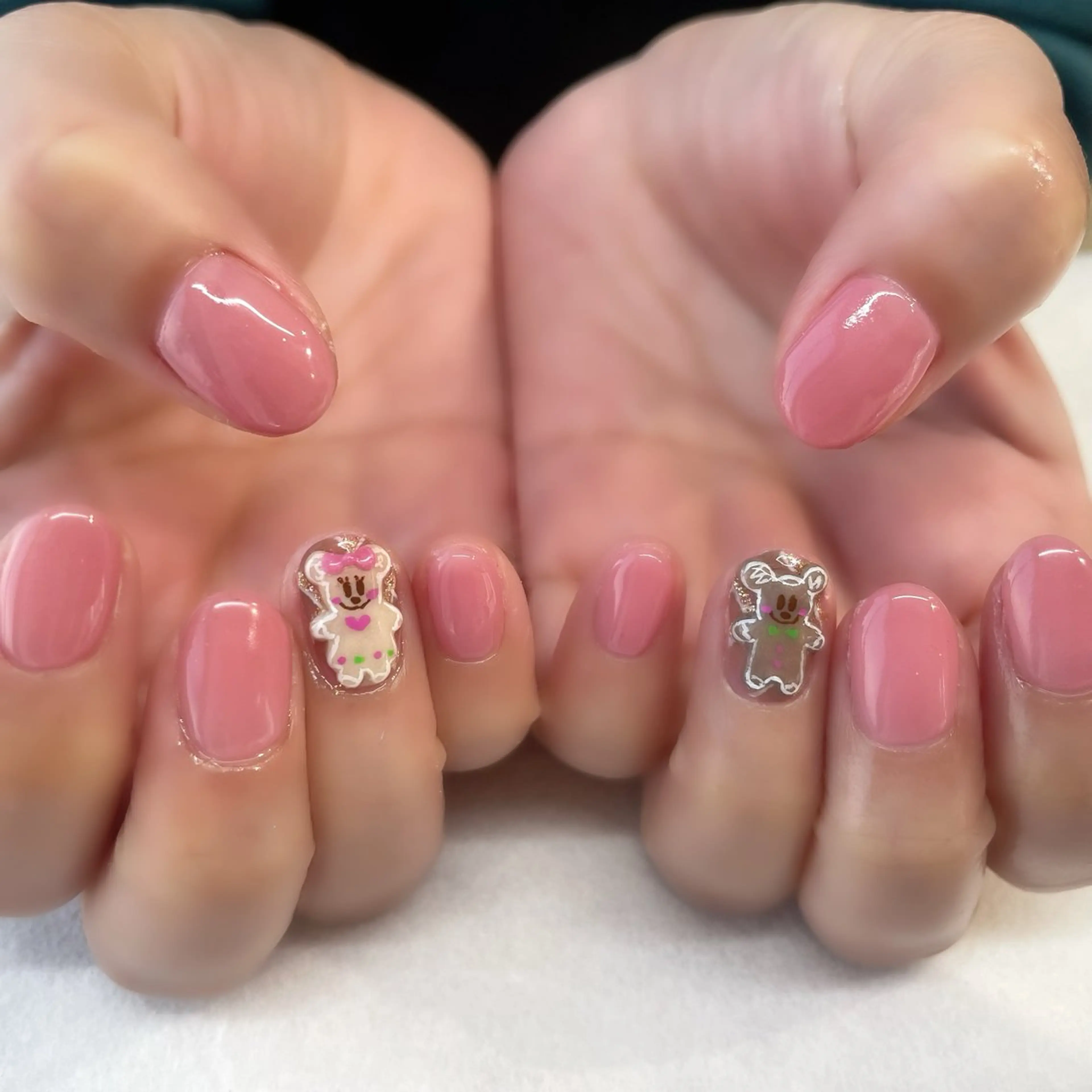 ネイル ハンドネイル 💎🐰 saki. m 🐰💎のネイルデザイン