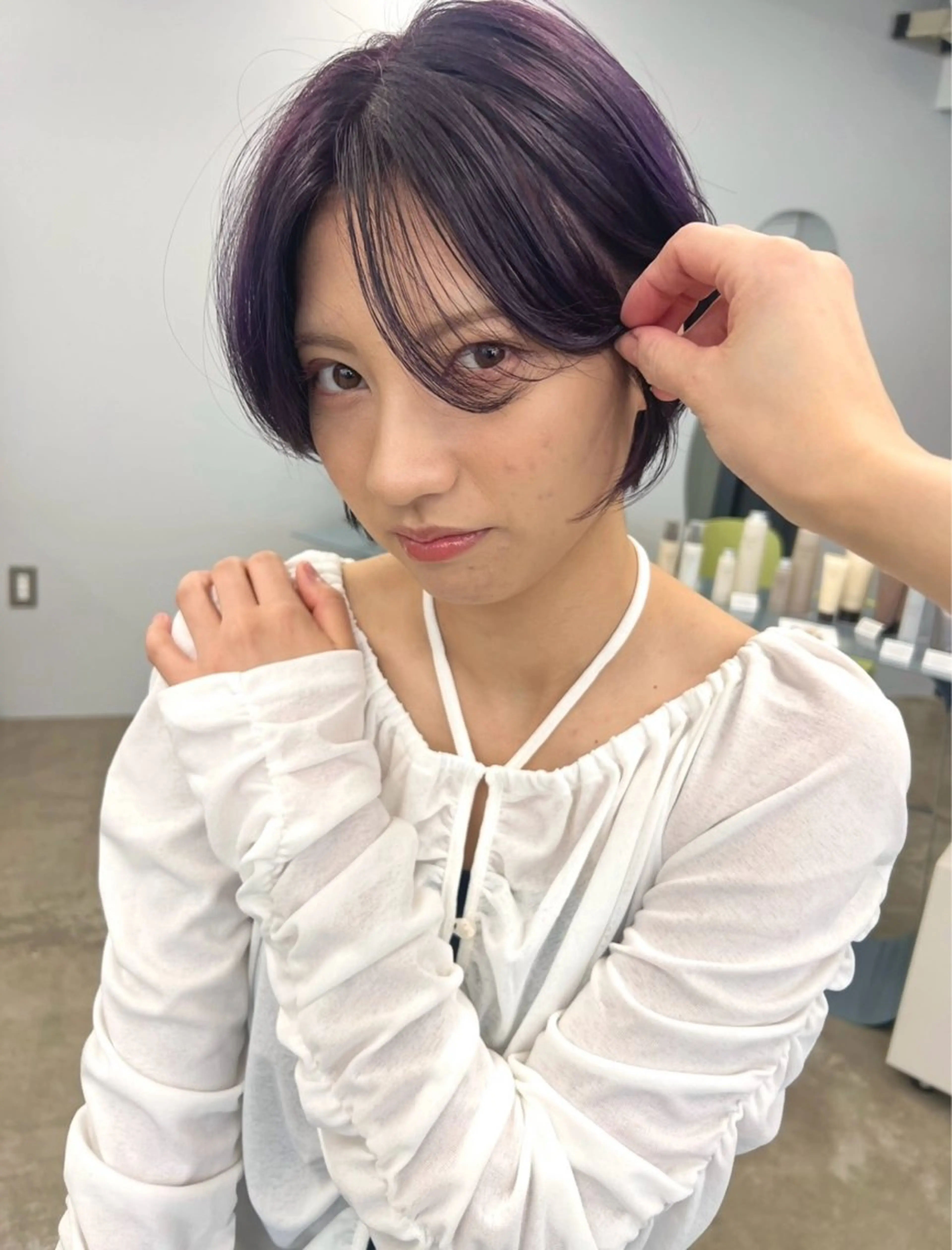 ショート ヘアカラー koe'（コエ）所属・【koé/コエ】 めめのヘアスタイル