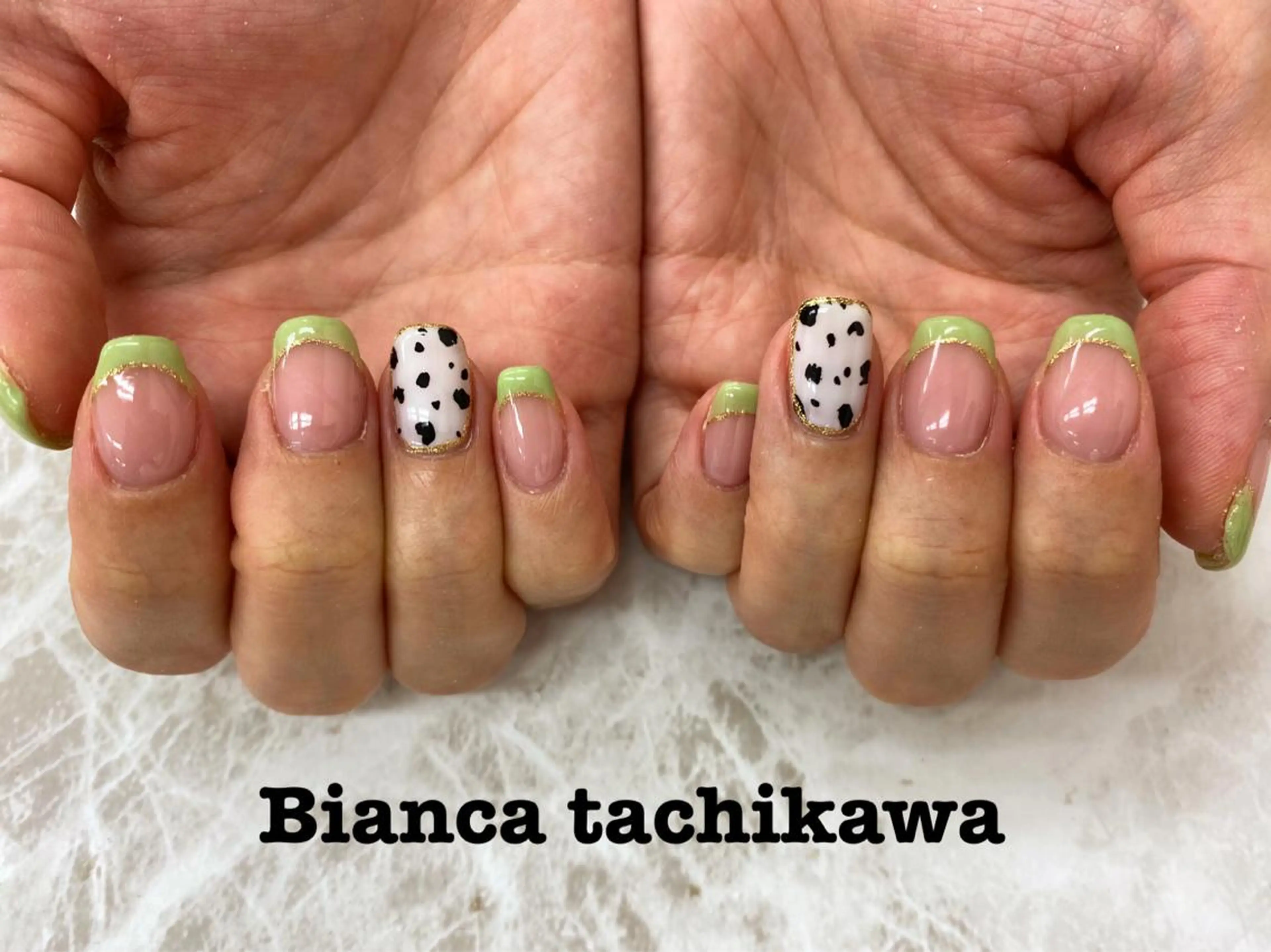 ネイル Bianca 立川店 小川のネイルデザイン