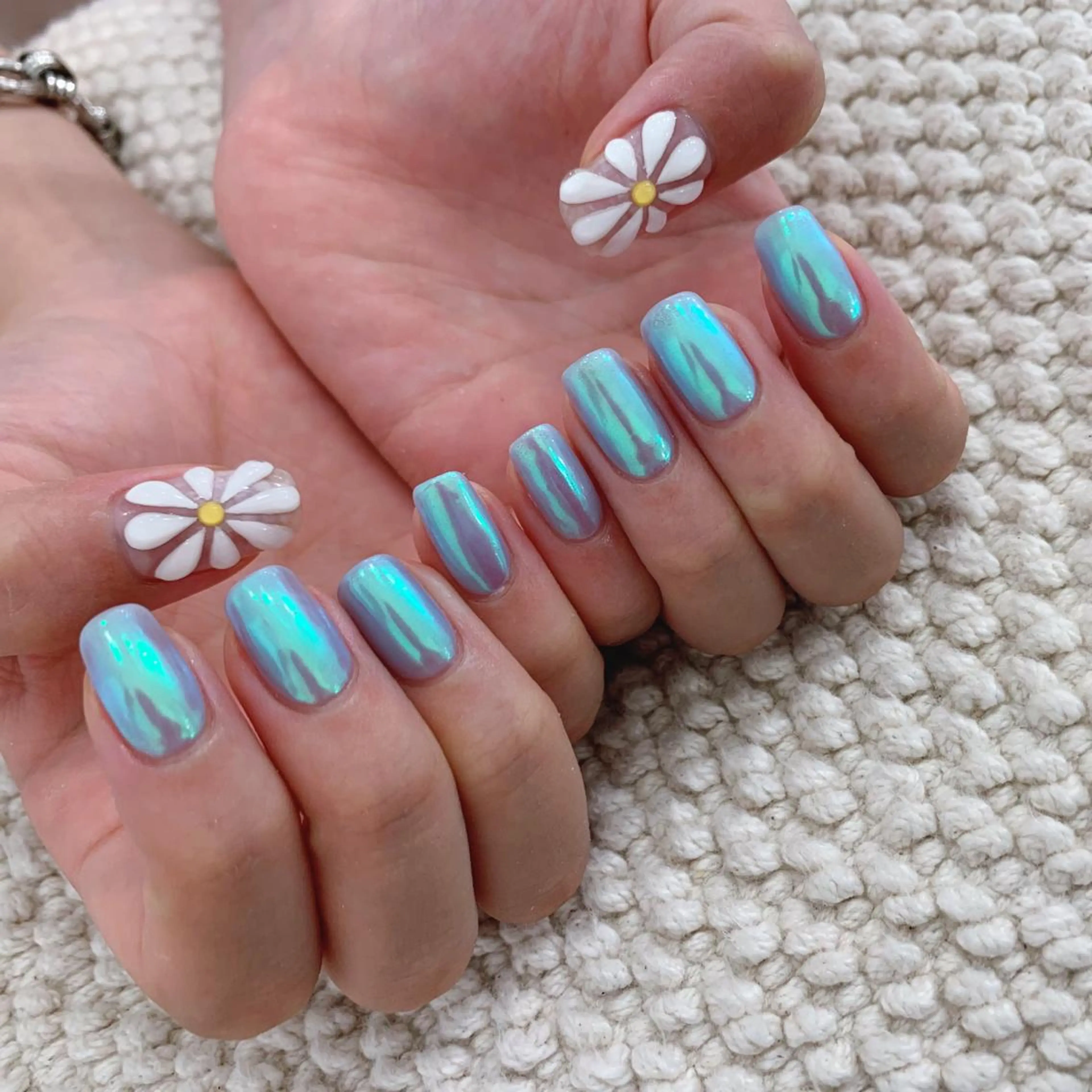 ネイル ミラーネイル ハンドネイル w*ange nail所属・w*ange MAOのネイルデザイン