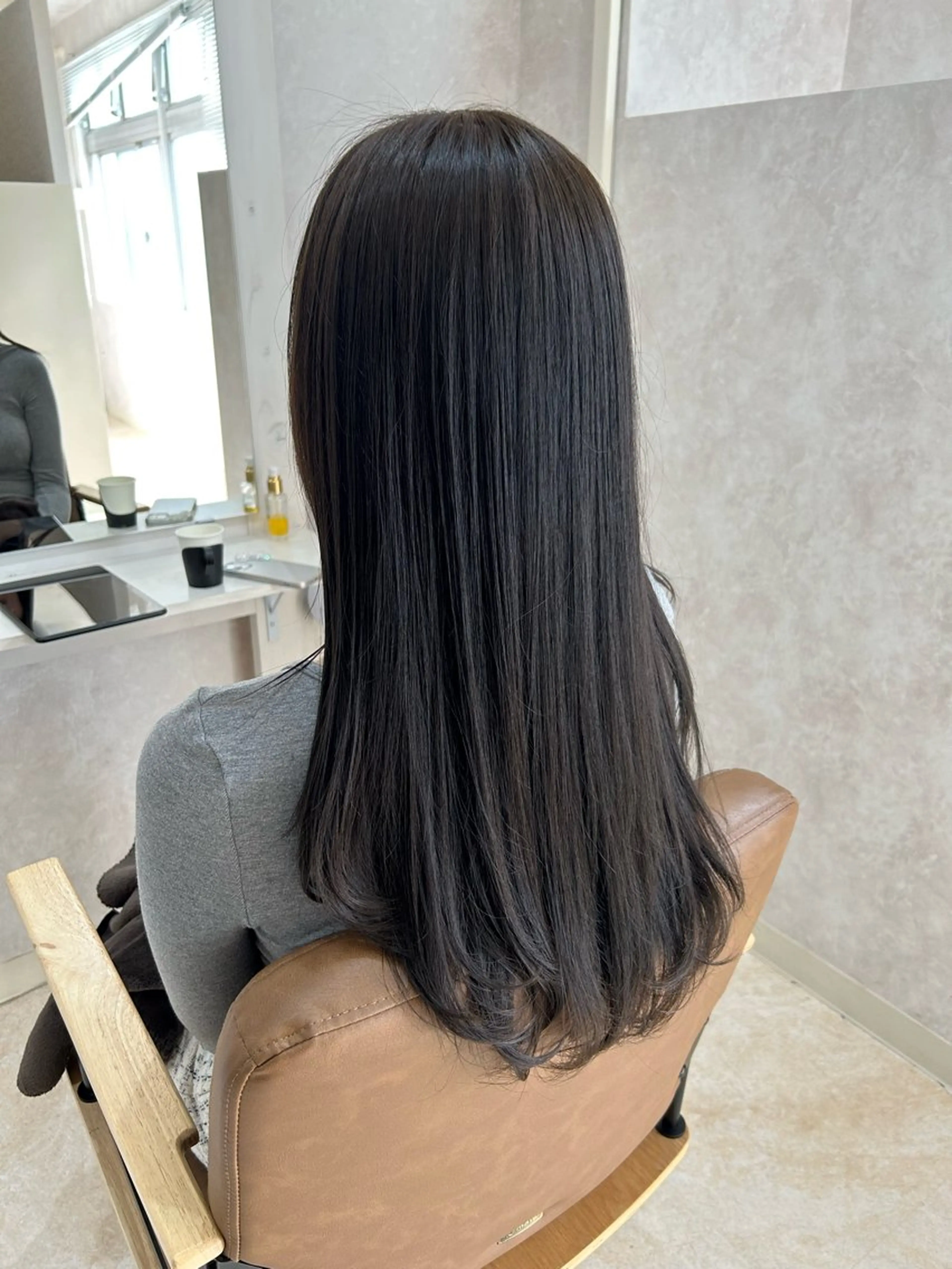 セミロング カラー ヘアカラー トリートメント ヘアセット 💙まこと💙艶 カラー(Rico)のヘアスタイル