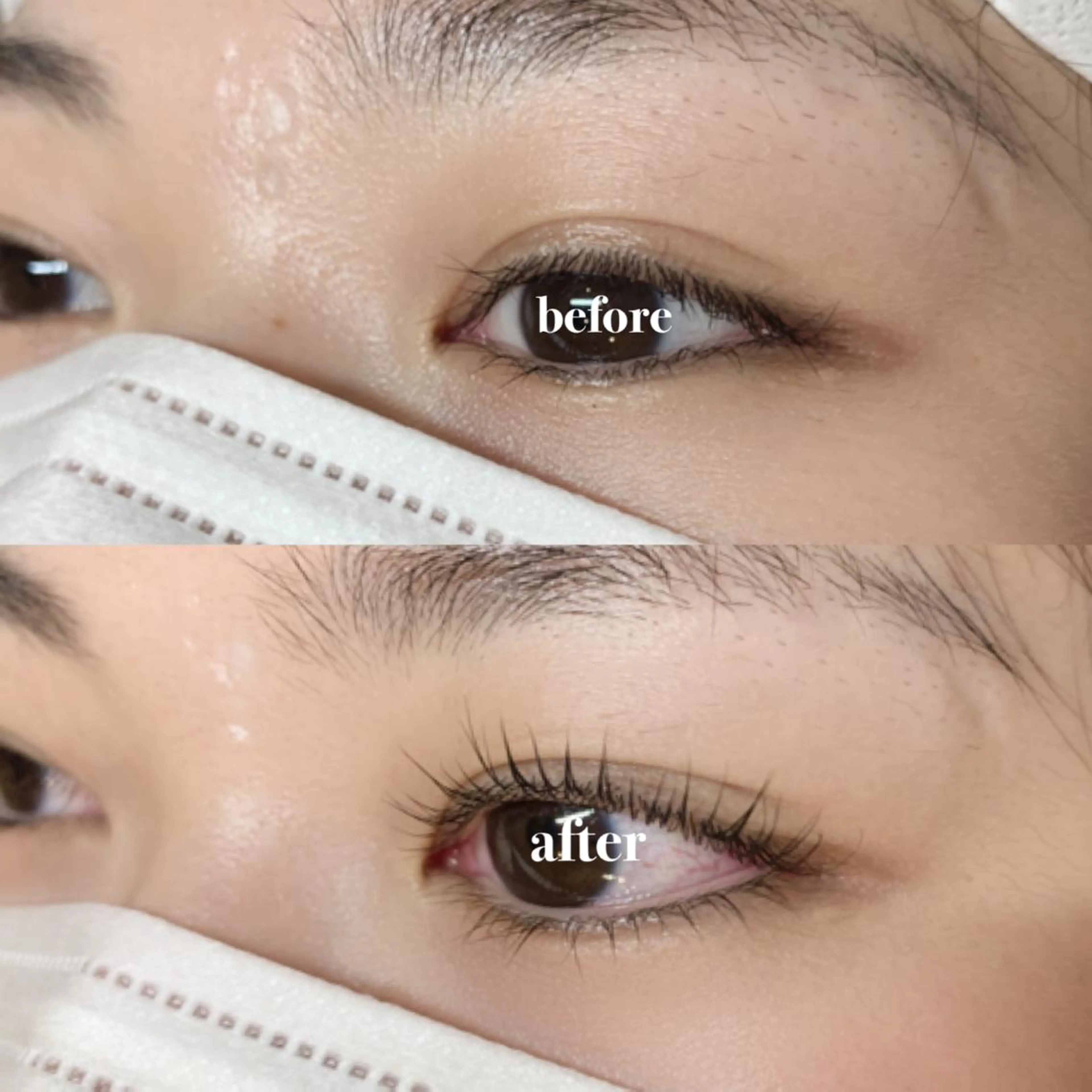 【期間限定】80度に立ち上げ長さを最大限に生かして瞳に光を💡パリジェンヌラッシュリフト🍦ケラチンコーティングの写真