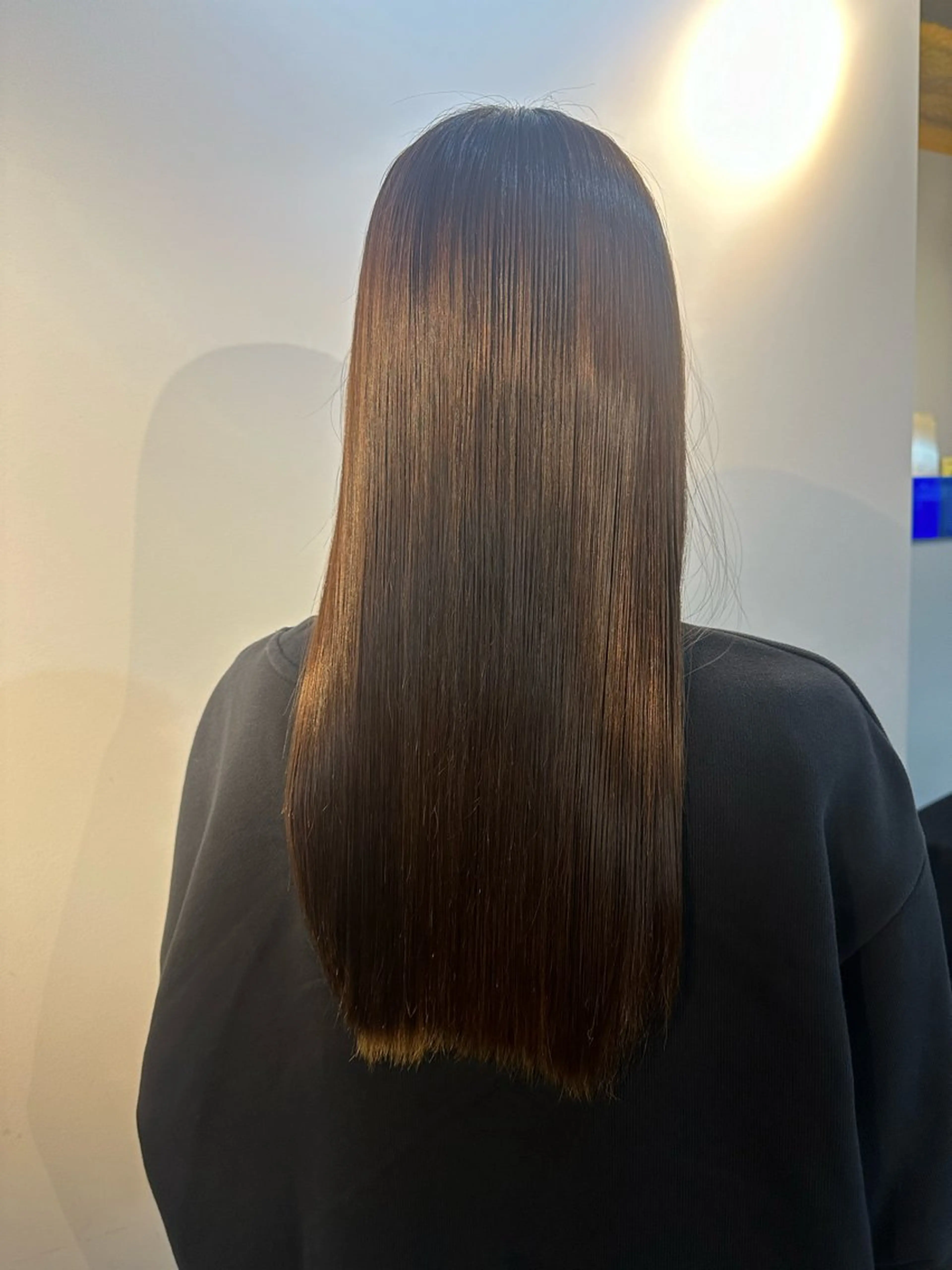 ロング 髪質改善 縮毛矯正 【sica】 nanaのヘアスタイル