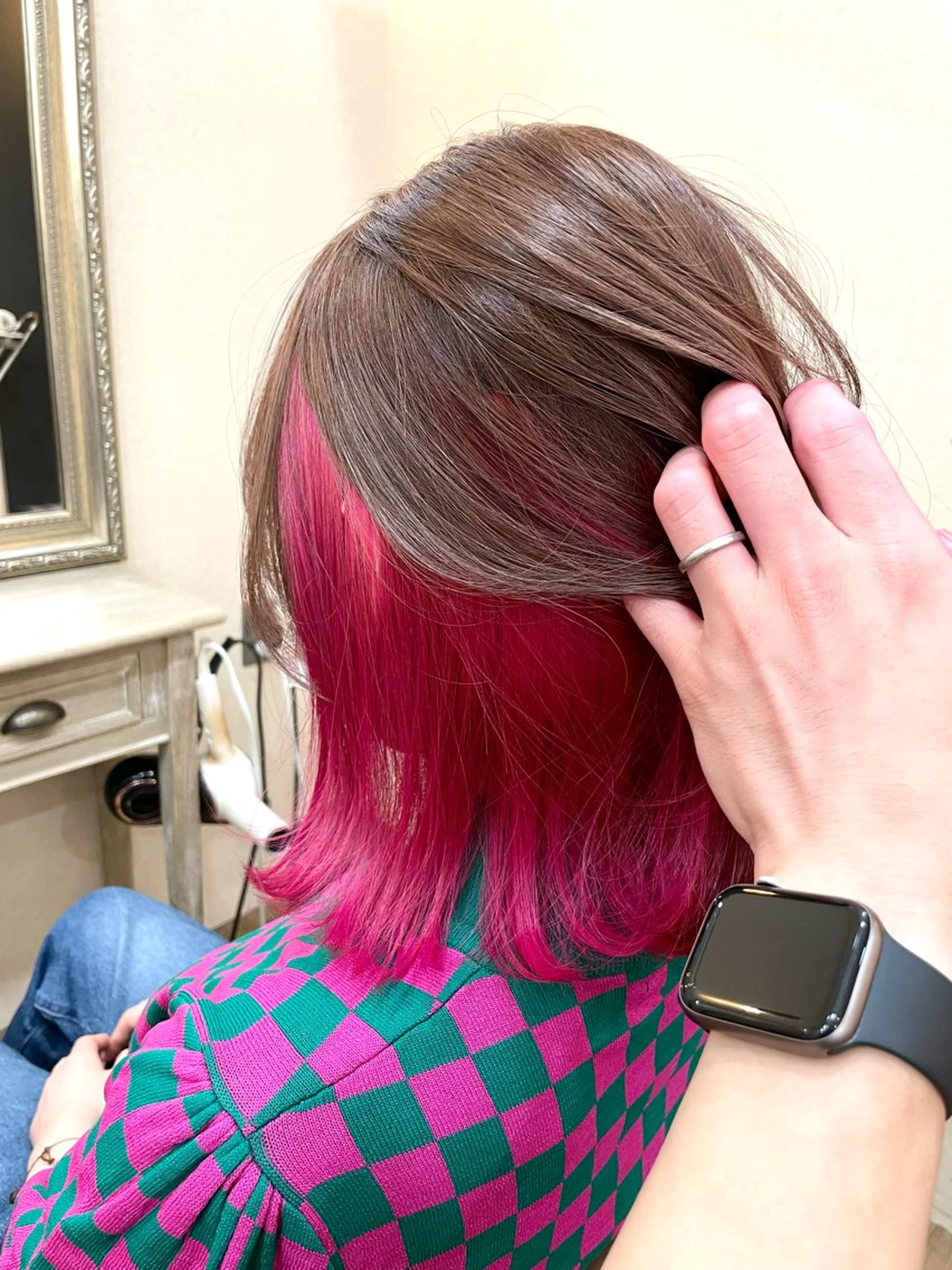 ミディアム カラー PEACE by CITA所属・AKIHIRO🔸 骨格診断/髪質改善のヘアスタイル