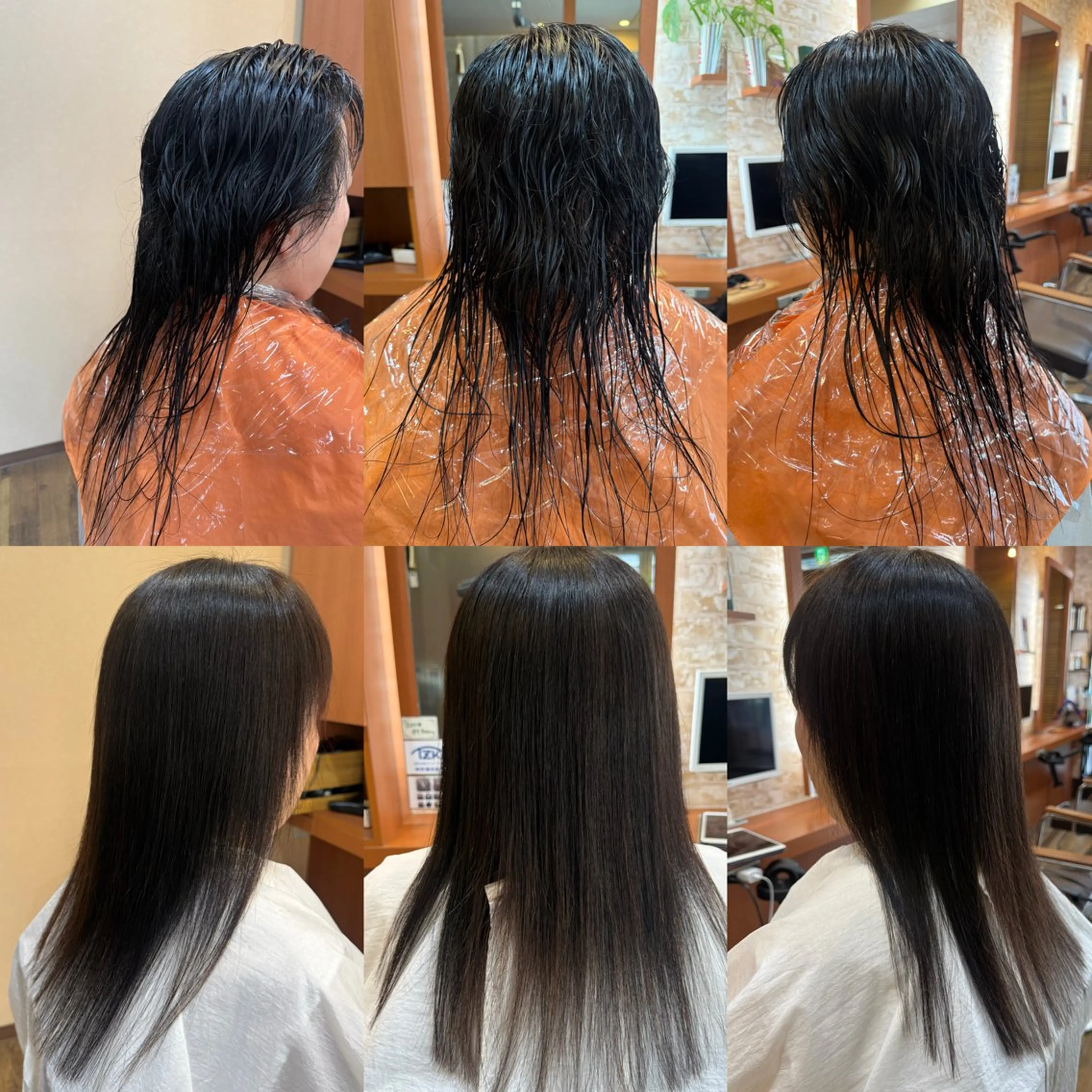 ロング 縮毛矯正 美容室JEMINI所属・山口 博司のヘアスタイル