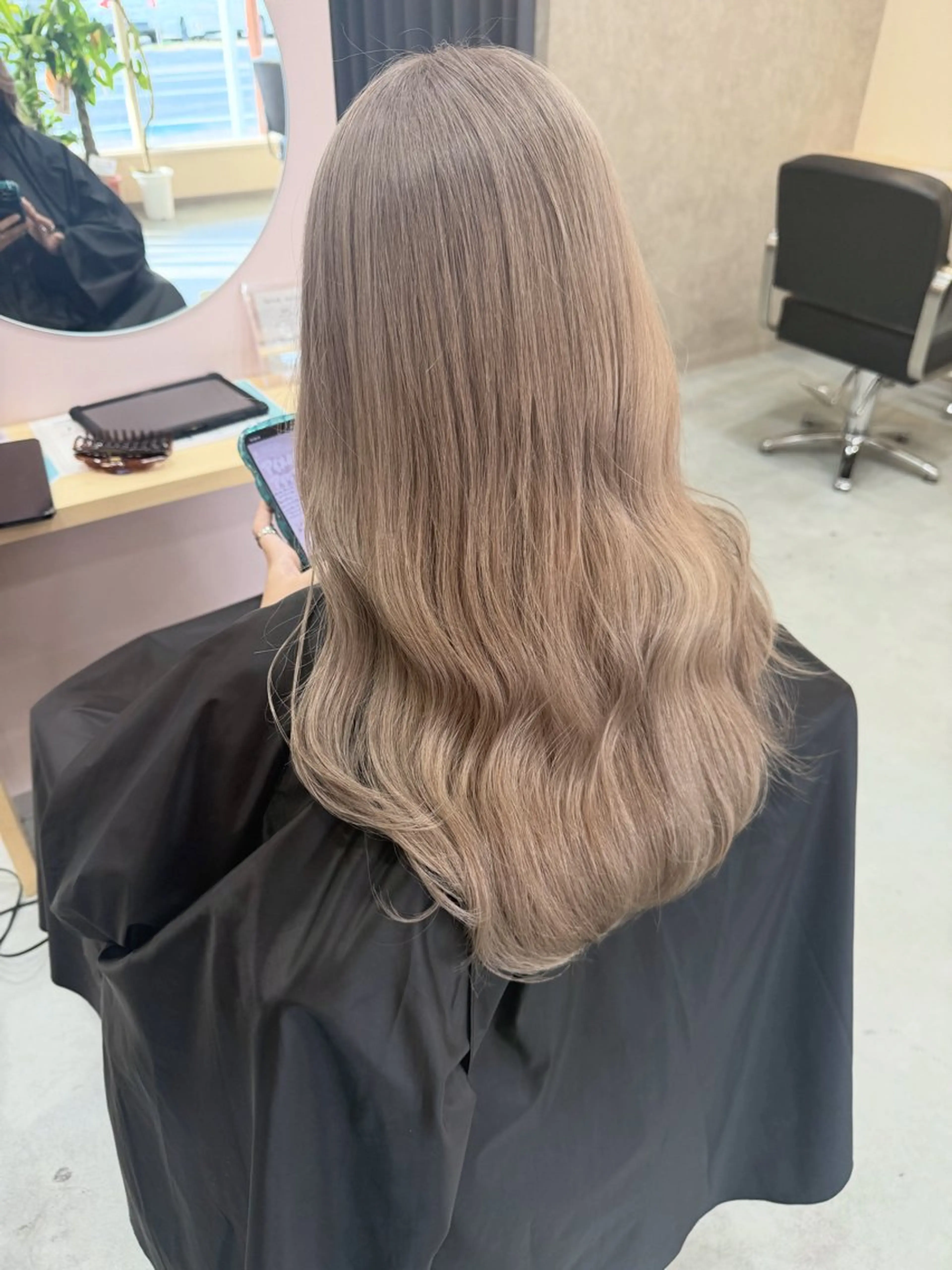 ロング ショートボブ ボブ 髪質改善 韓国風ヘア レイヤーカット ヘアカラー suii..hair designのヘアスタイル