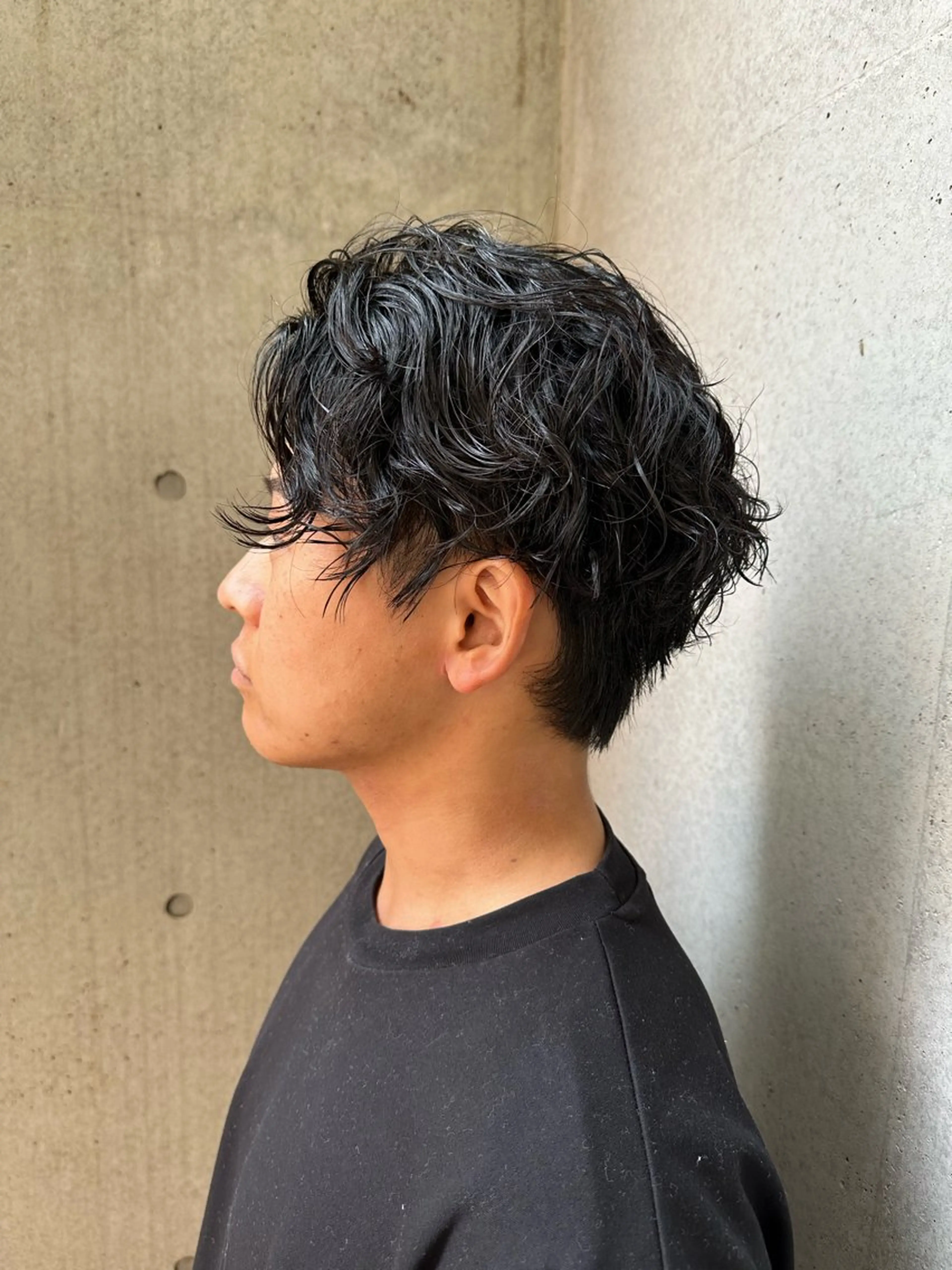 パーマ メンズ 似合わせカット /パーマ岡本淳平のヘアスタイル