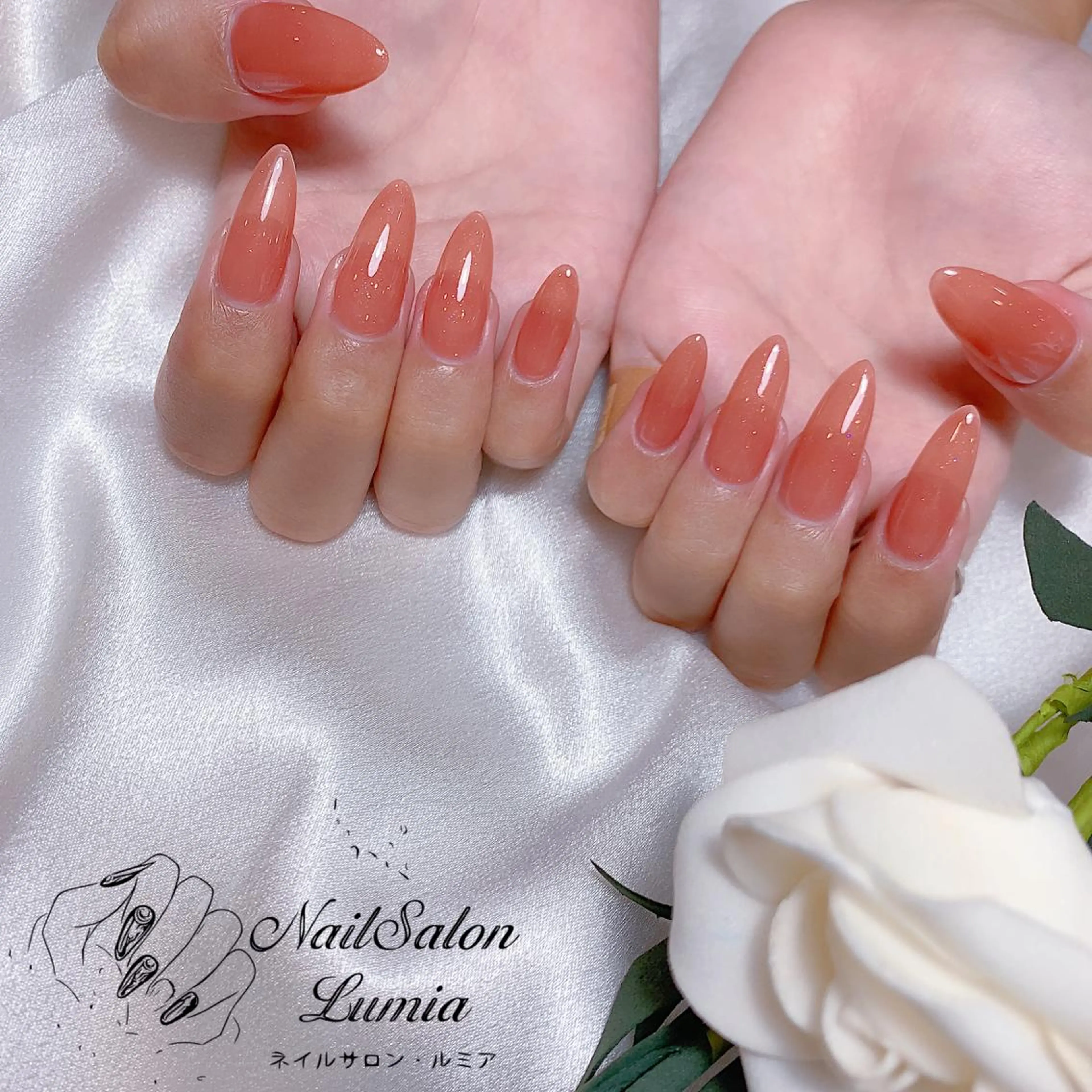 ネイル ハンドネイル ネイルサロン ルミア Lumia 店長のネイルデザイン