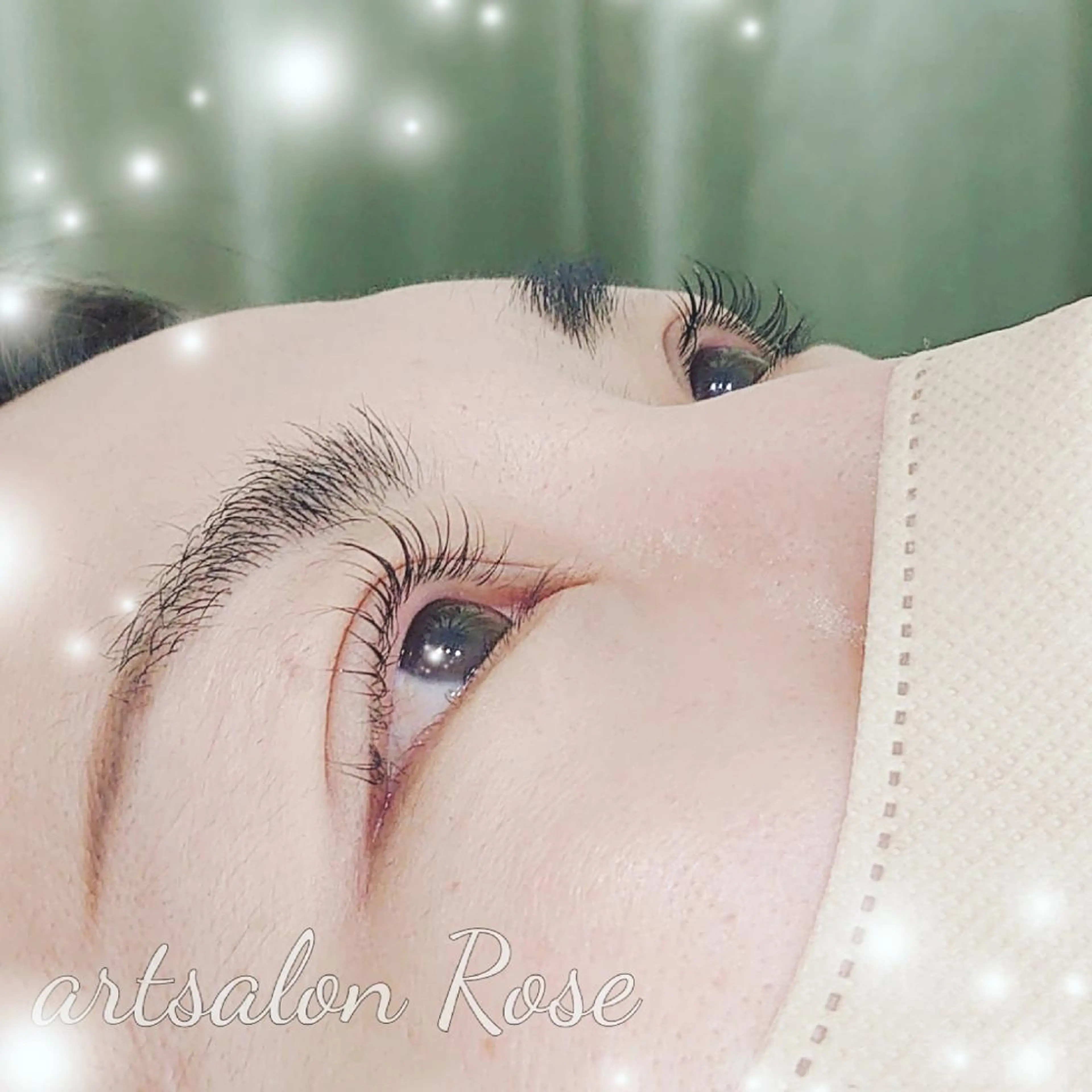 マツエク・マツパ パリジェンヌラッシュリフト まつげパーマ マツパ アートサロン ロゼ　AIのマツエク・マツパデザイン