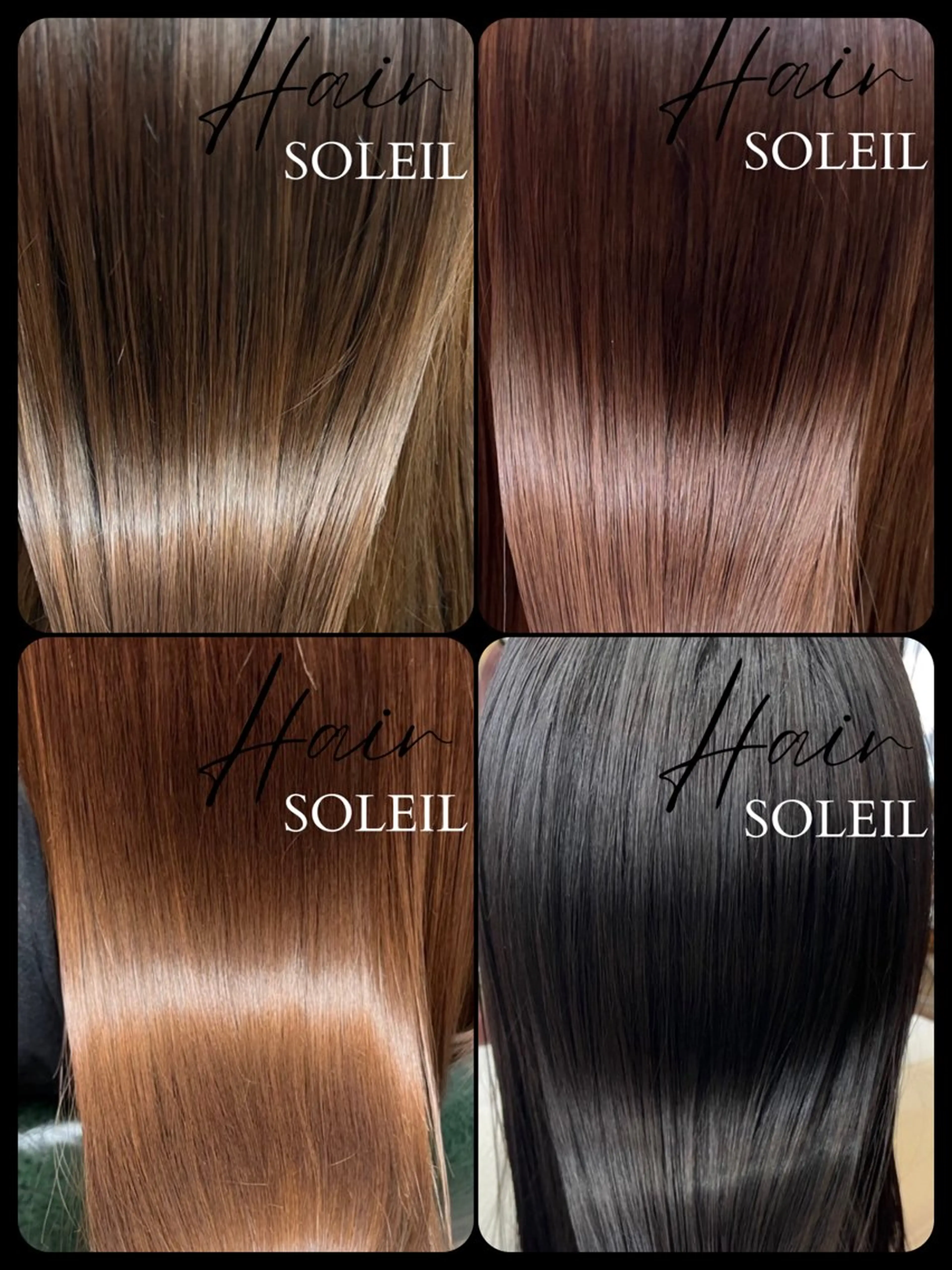 セミロング 髪質改善 トリートメント ヘアカラー トリートメント ❤︎大人シック ベージュrihoのヘアスタイル