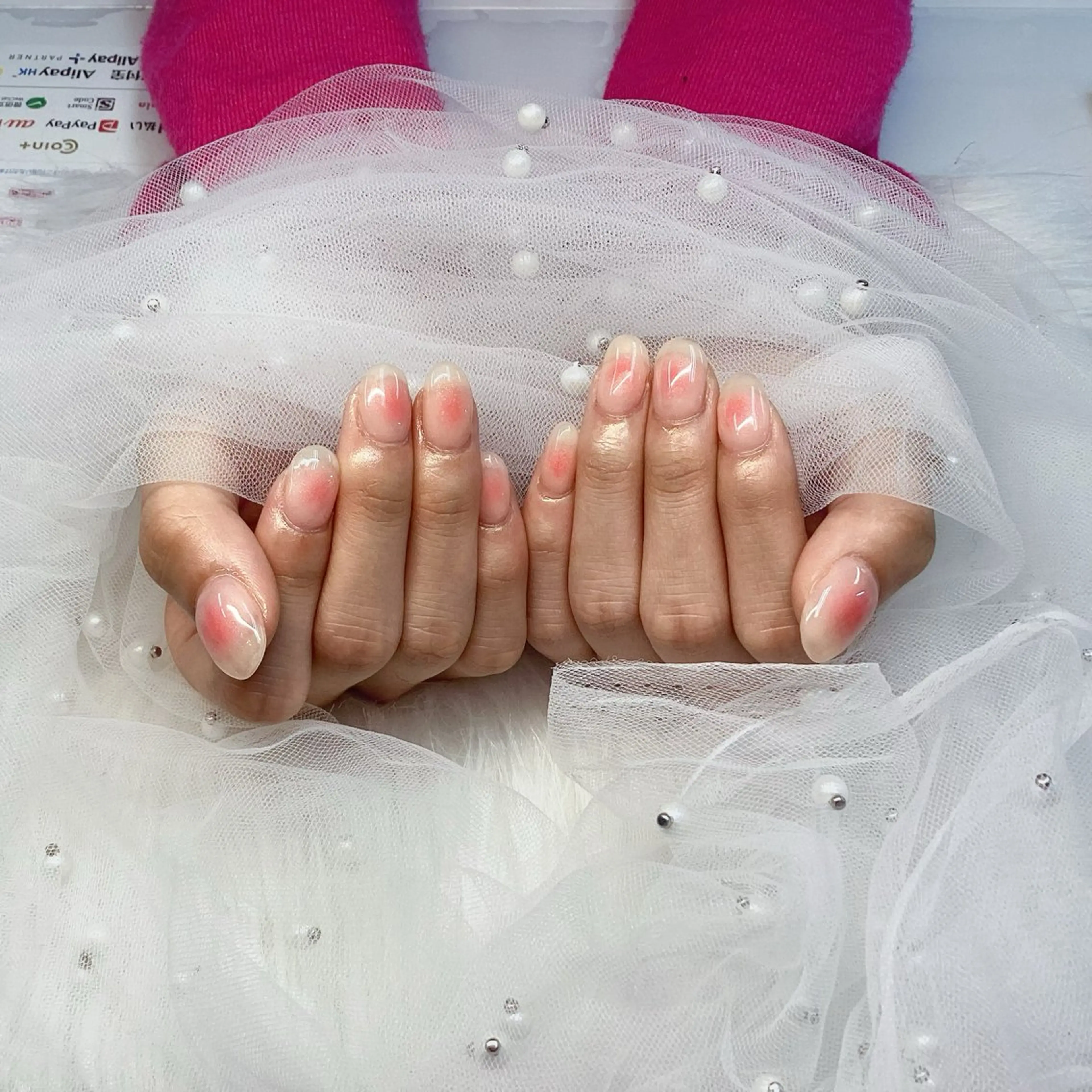 ネイル パーツ全部¥110 サロンミミのネイルデザイン