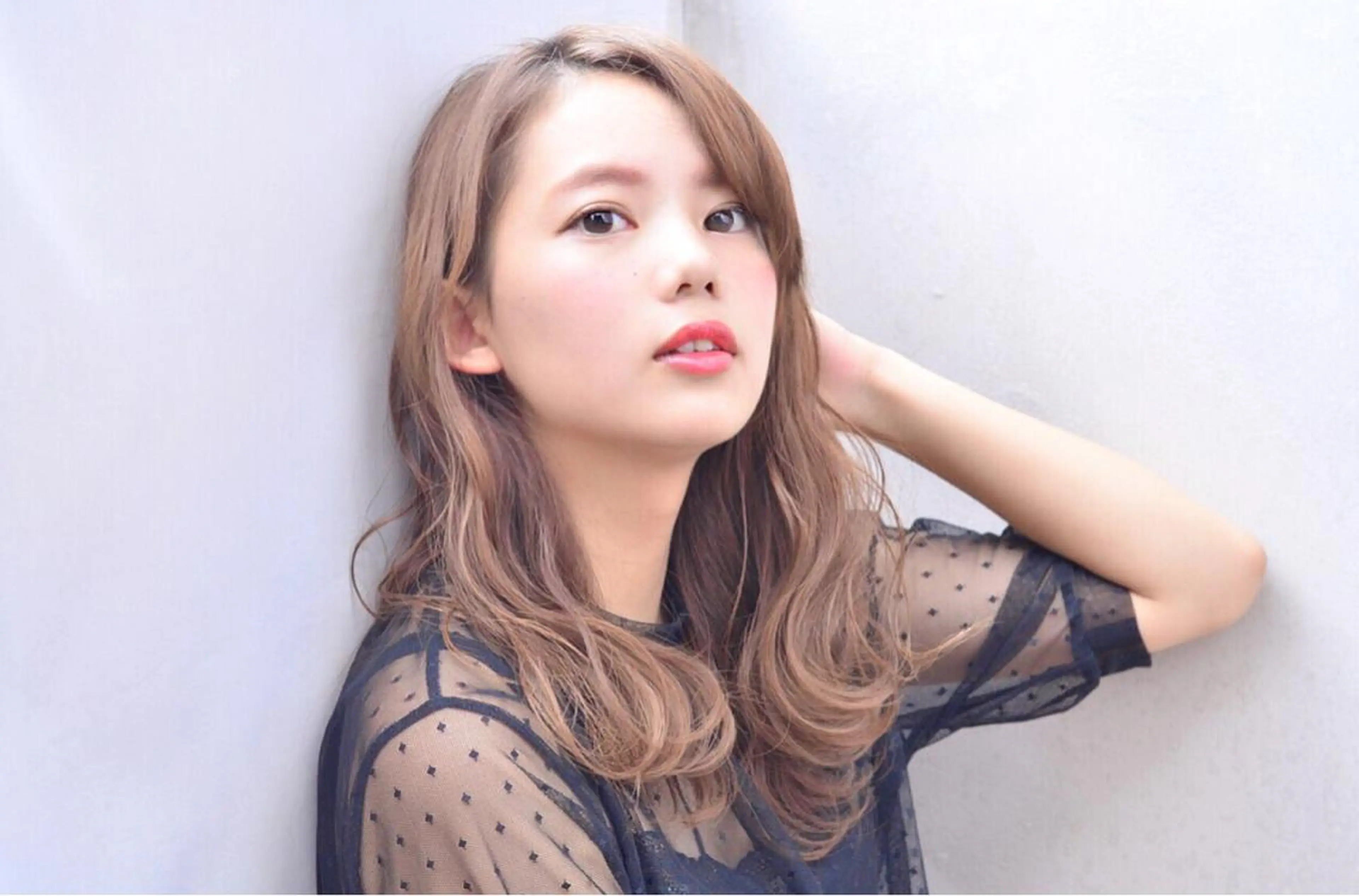 セミロング ロング カラー パーマ ヘアアレンジ ロング autre所属・大久保 ひでなりのヘアスタイル