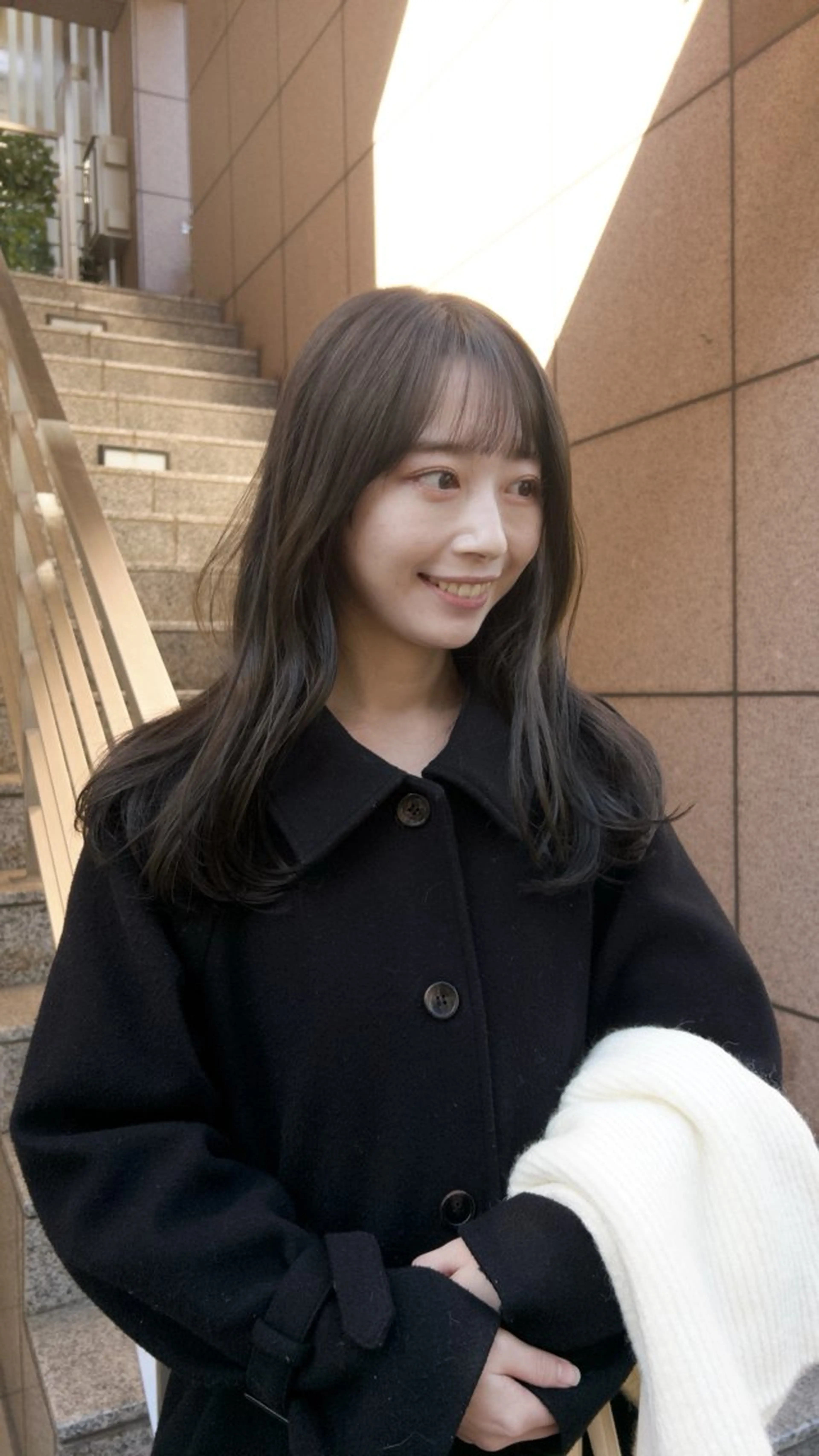 ロング カラー カット ヘアカラー トリートメント じゅわっと暖色カラー 🍊Moemiのヘアスタイル