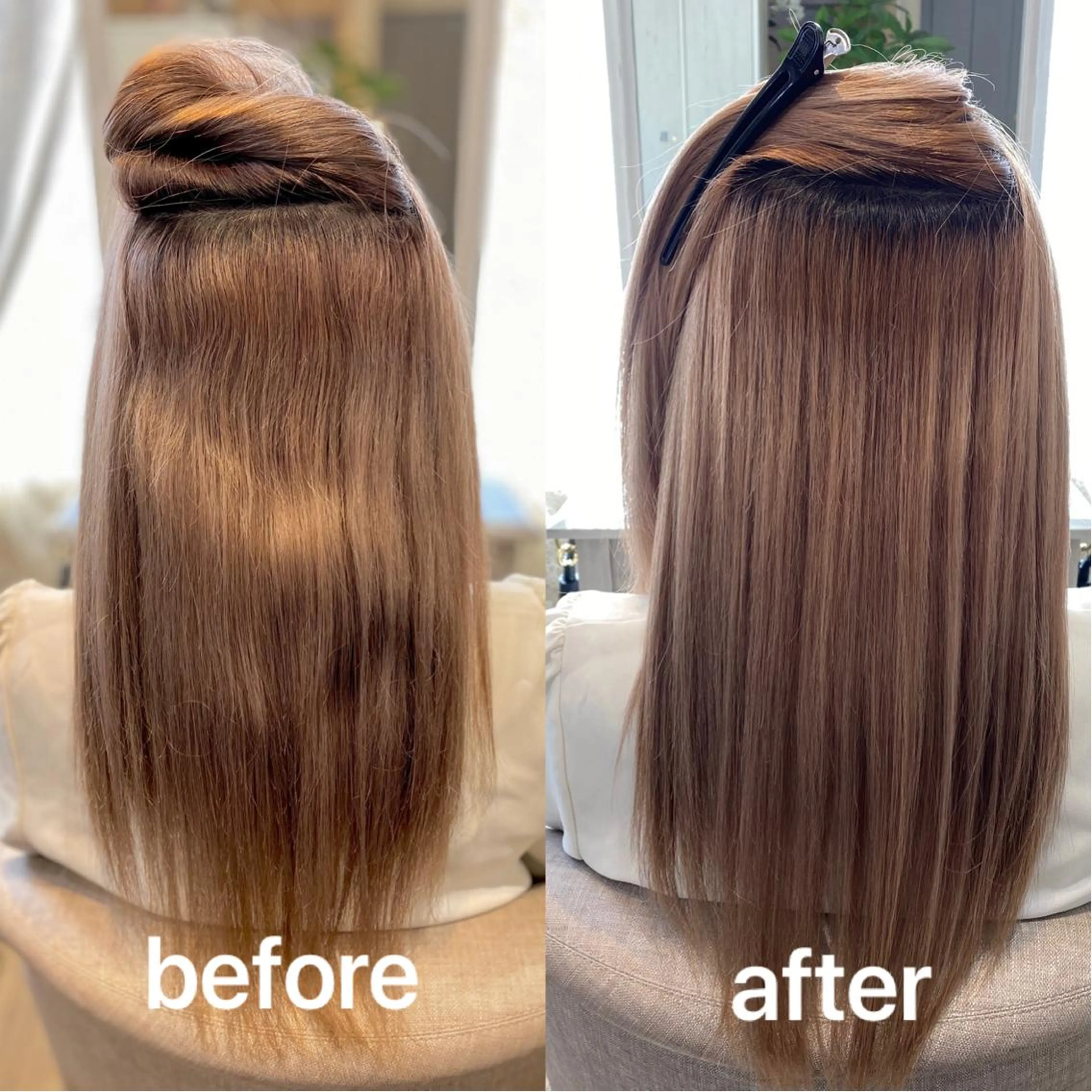 セミロング 縮毛矯正 BLESS HAIR DESIGN所属・田口 信雄のヘアスタイル