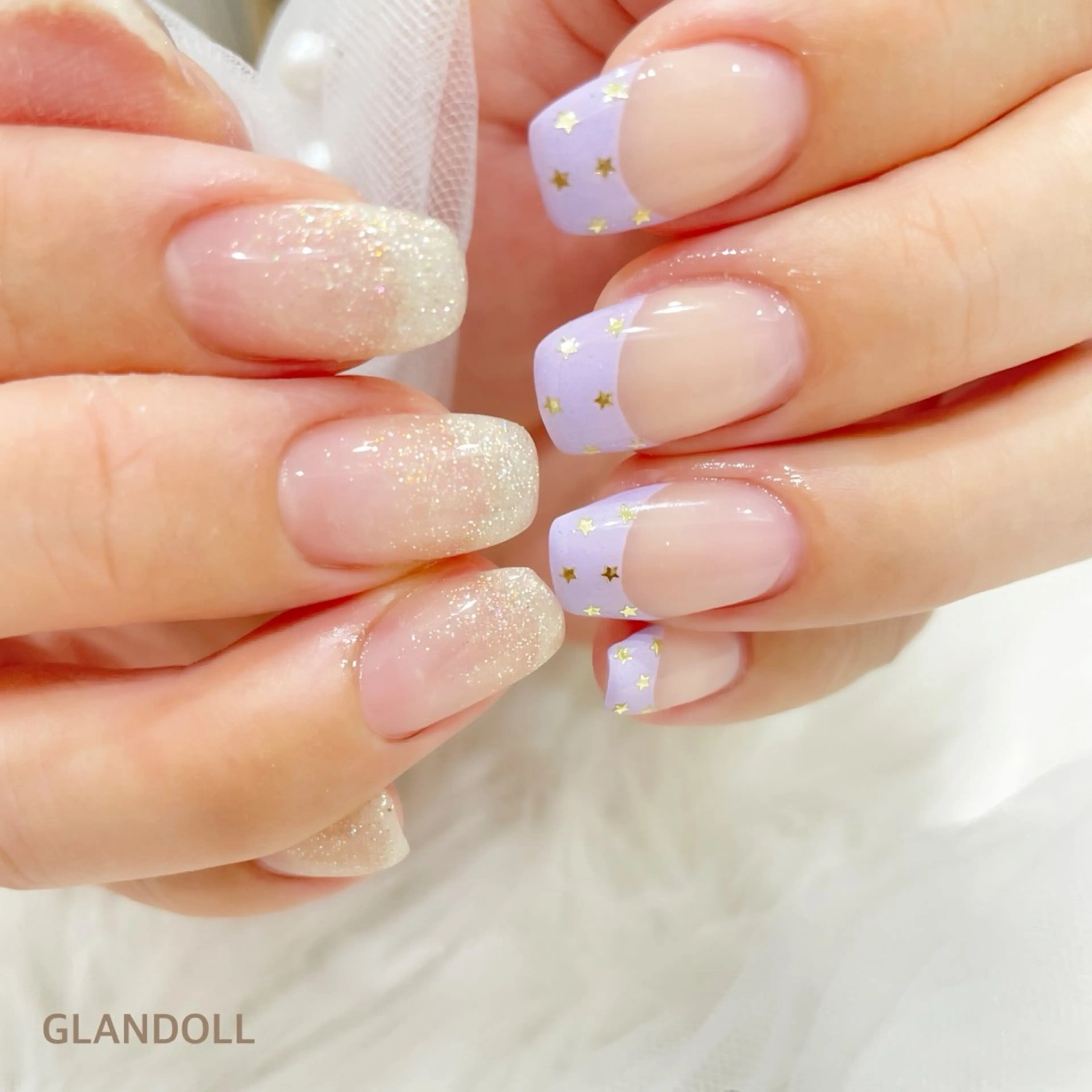 ネイル ハンドネイル GLANDOLL YURIのネイルデザイン