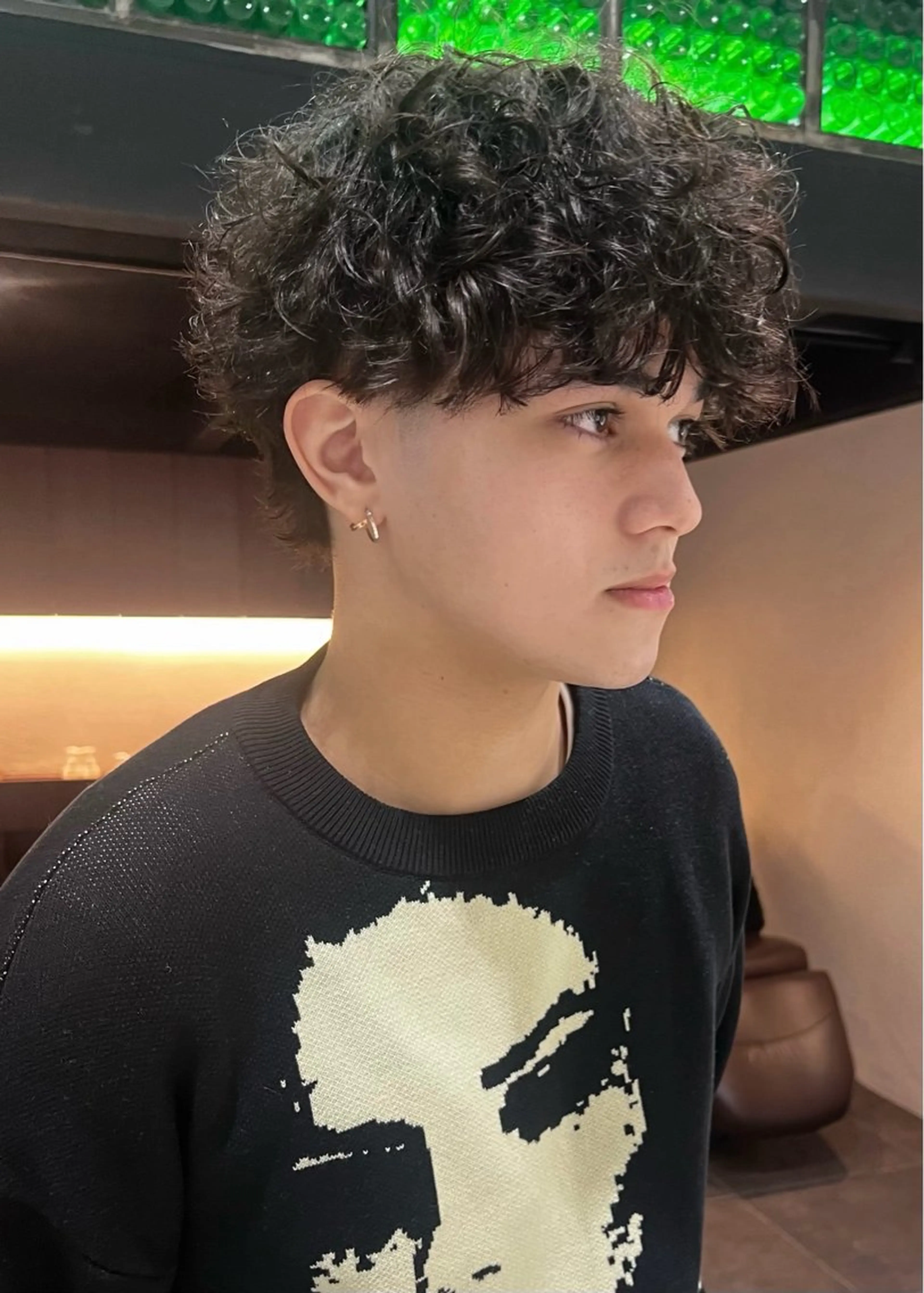 【🚨このメニューが表示されたあなた限定！？🚨】カット+メンズケアパーマ+うる艶トリートメントの写真