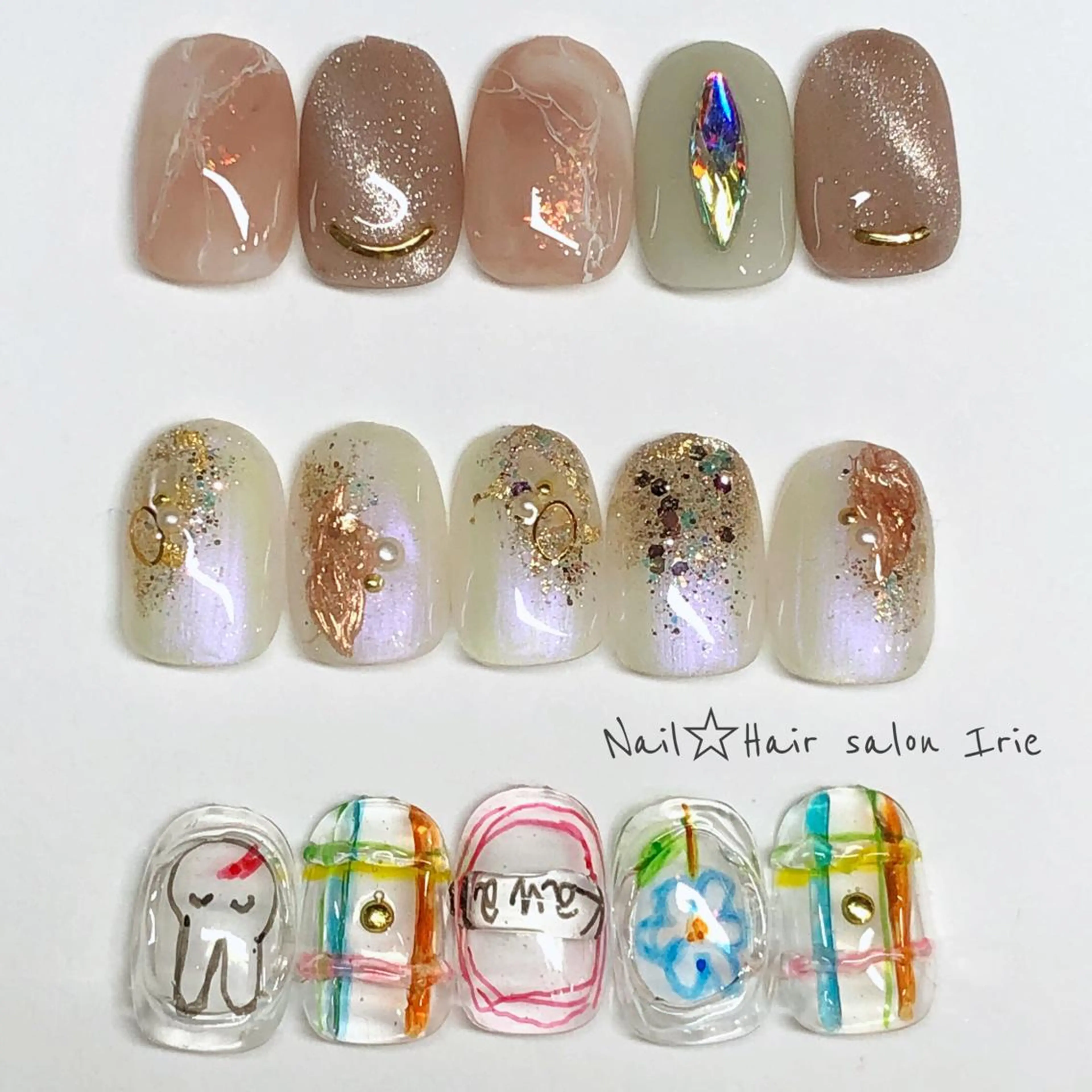 ネイル ハンドネイル Hair salon Irie所属・與儀 知佳のネイルデザイン