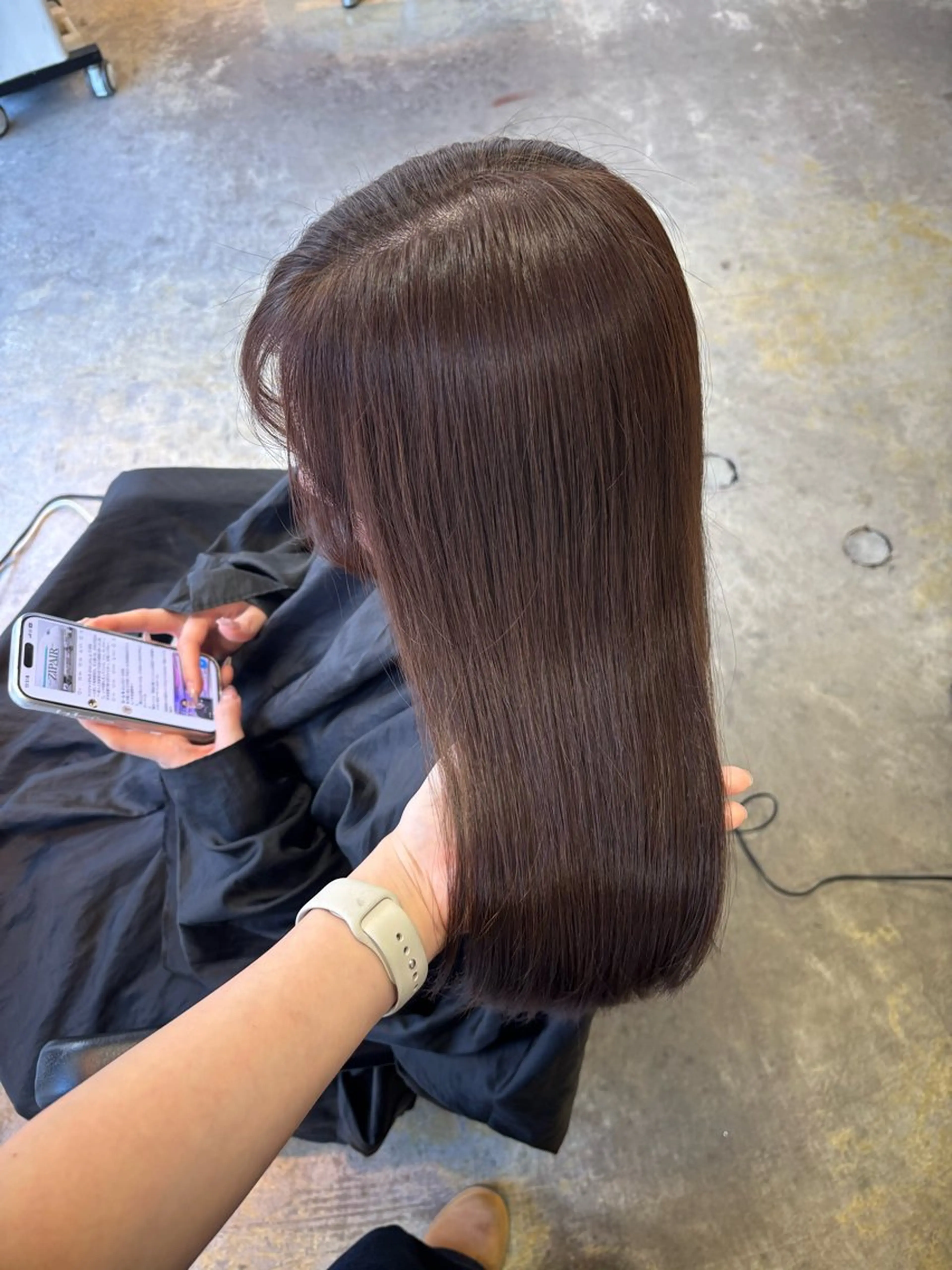 カラー ヘアカラー トリートメント ヘッドスパ Liike所属・🎀透明感カラー🎀 Yurinoのヘアスタイル