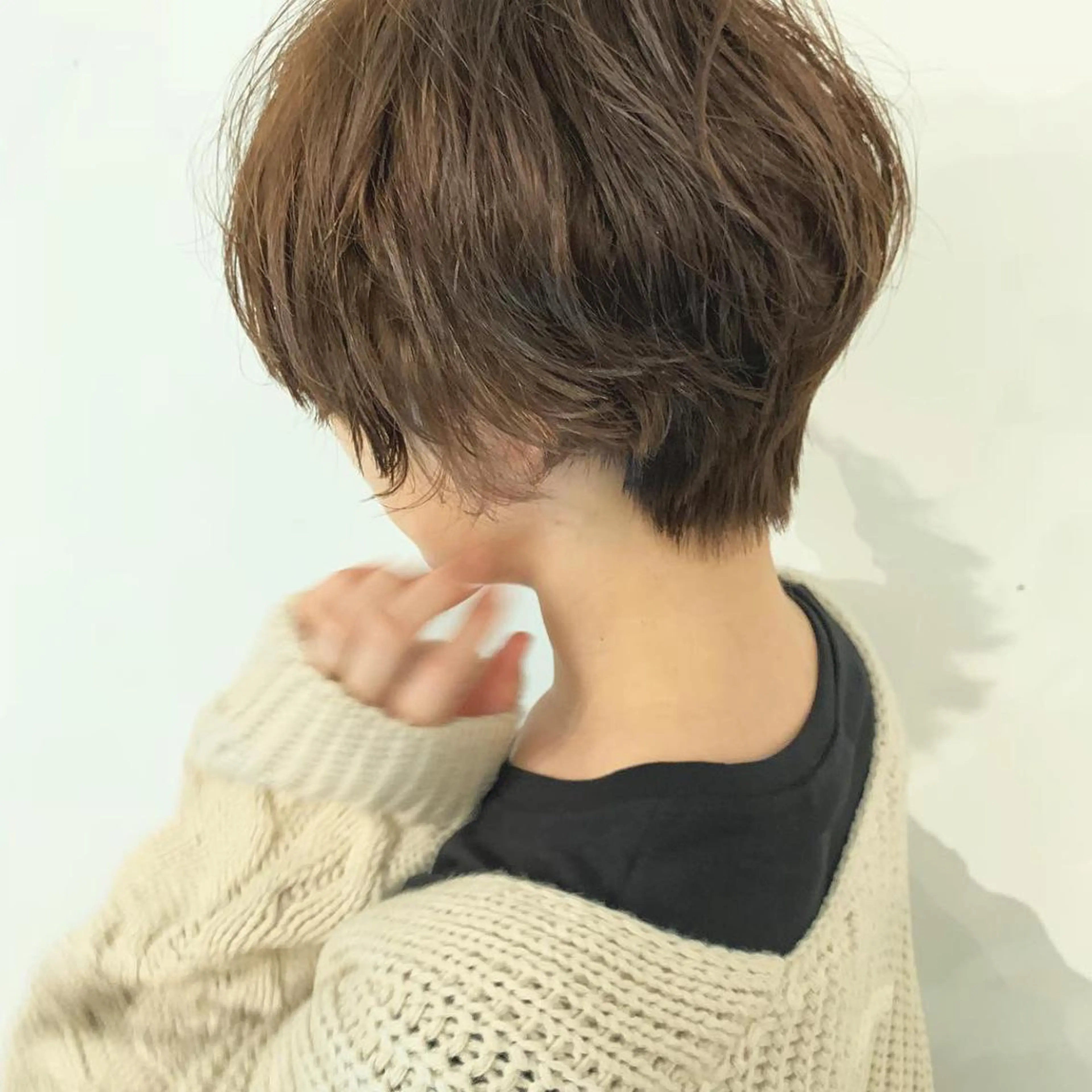 ショート カラー パーマ CODE.LINE所属・中川 竜誠のヘアスタイル