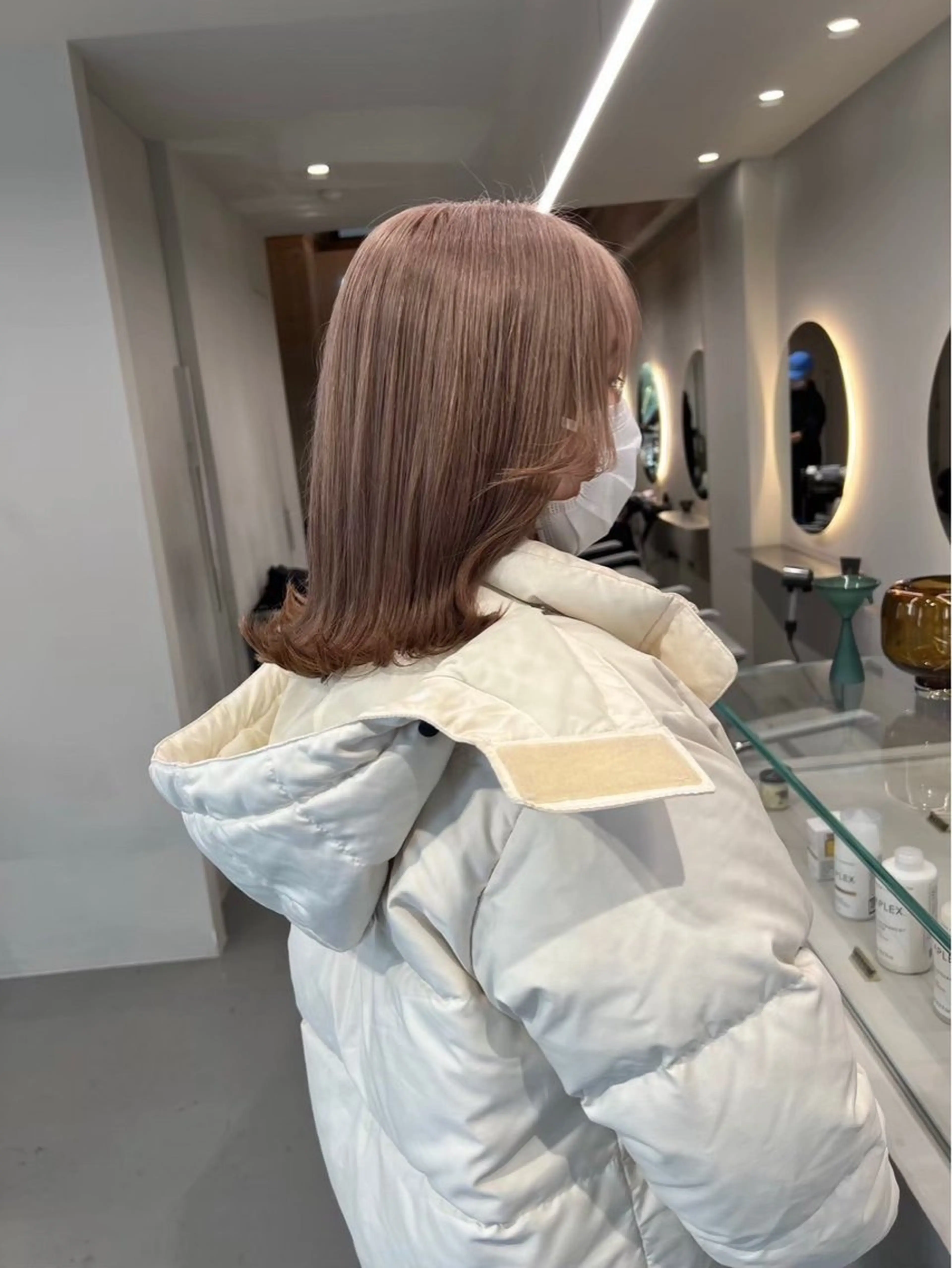 ミディアム 村田 旭のヘアスタイル