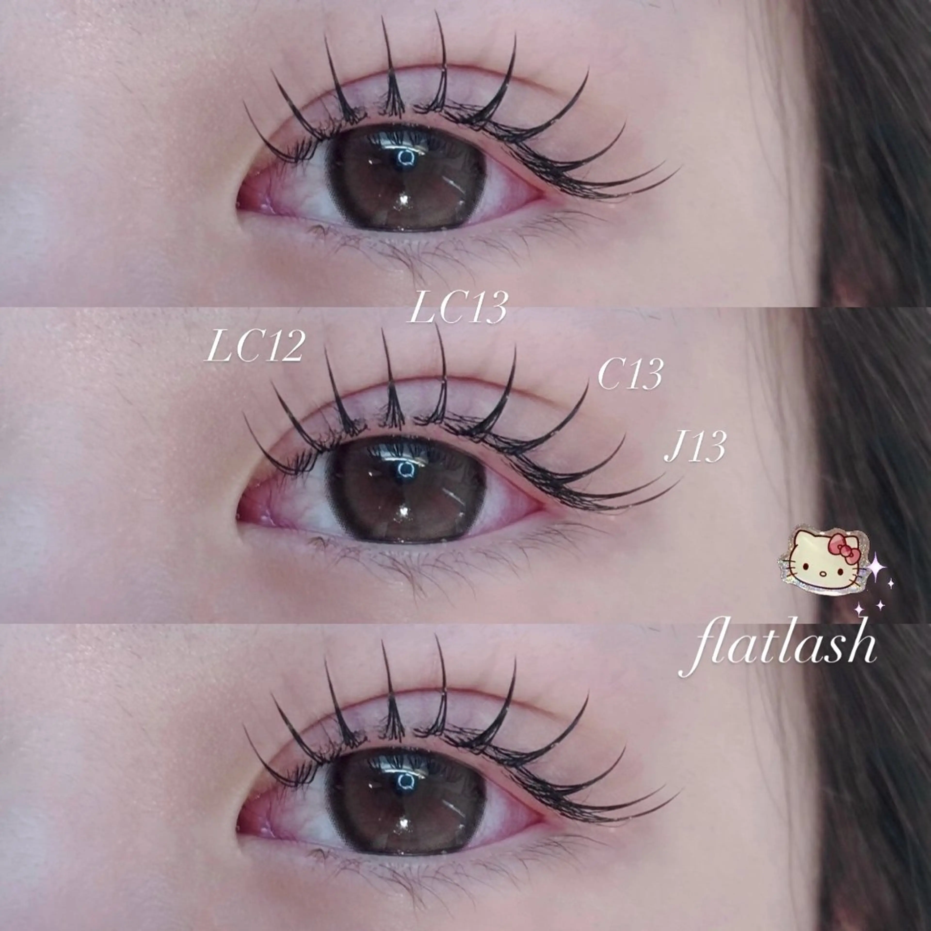 マツエク・マツパ Lカール マツエク M.O.D shibuya 道玄坂店所属・fuka 🤍のマツエク・マツパデザイン