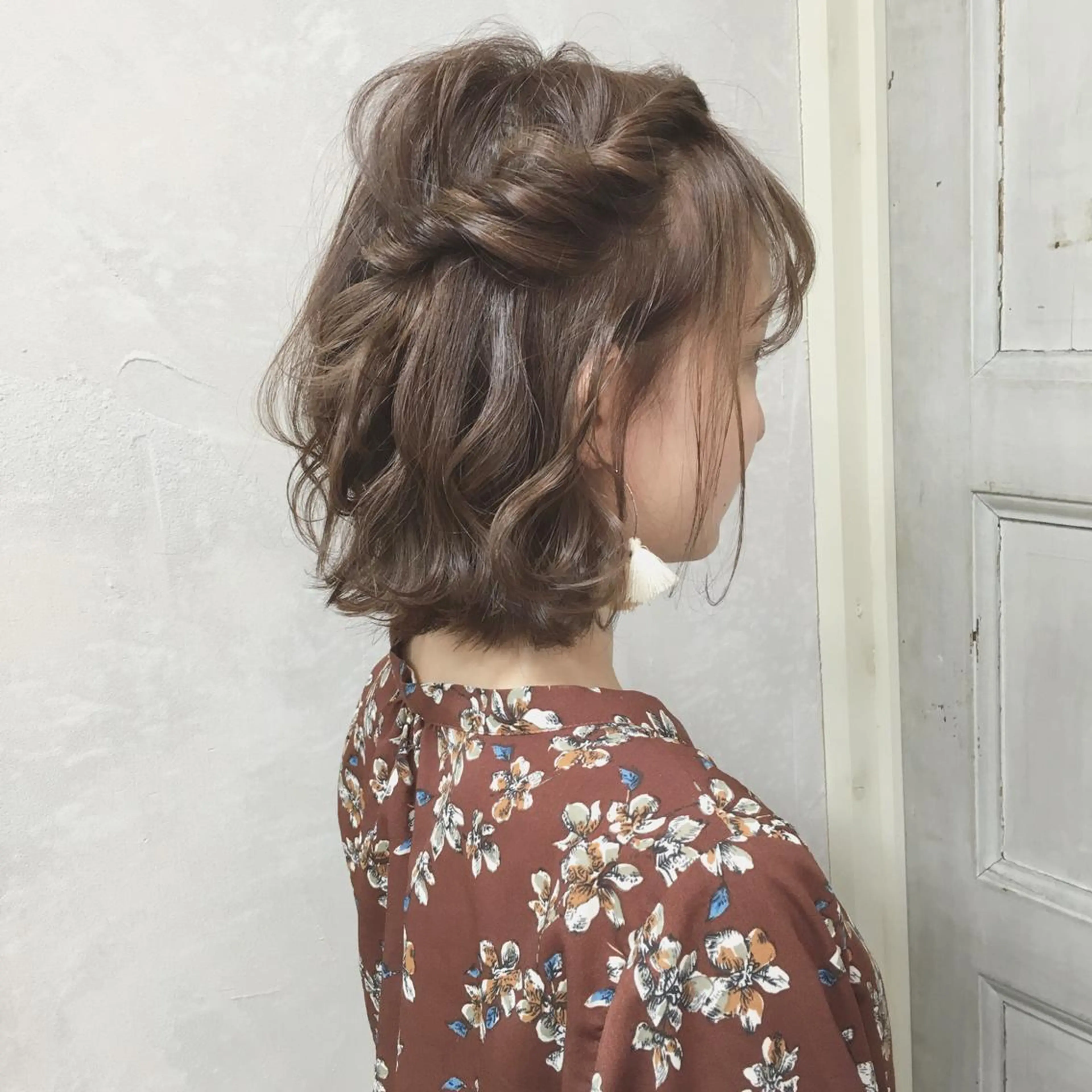 ショート カラー ヘアアレンジ ボブ autre所属・大久保 ひでなりのヘアスタイル