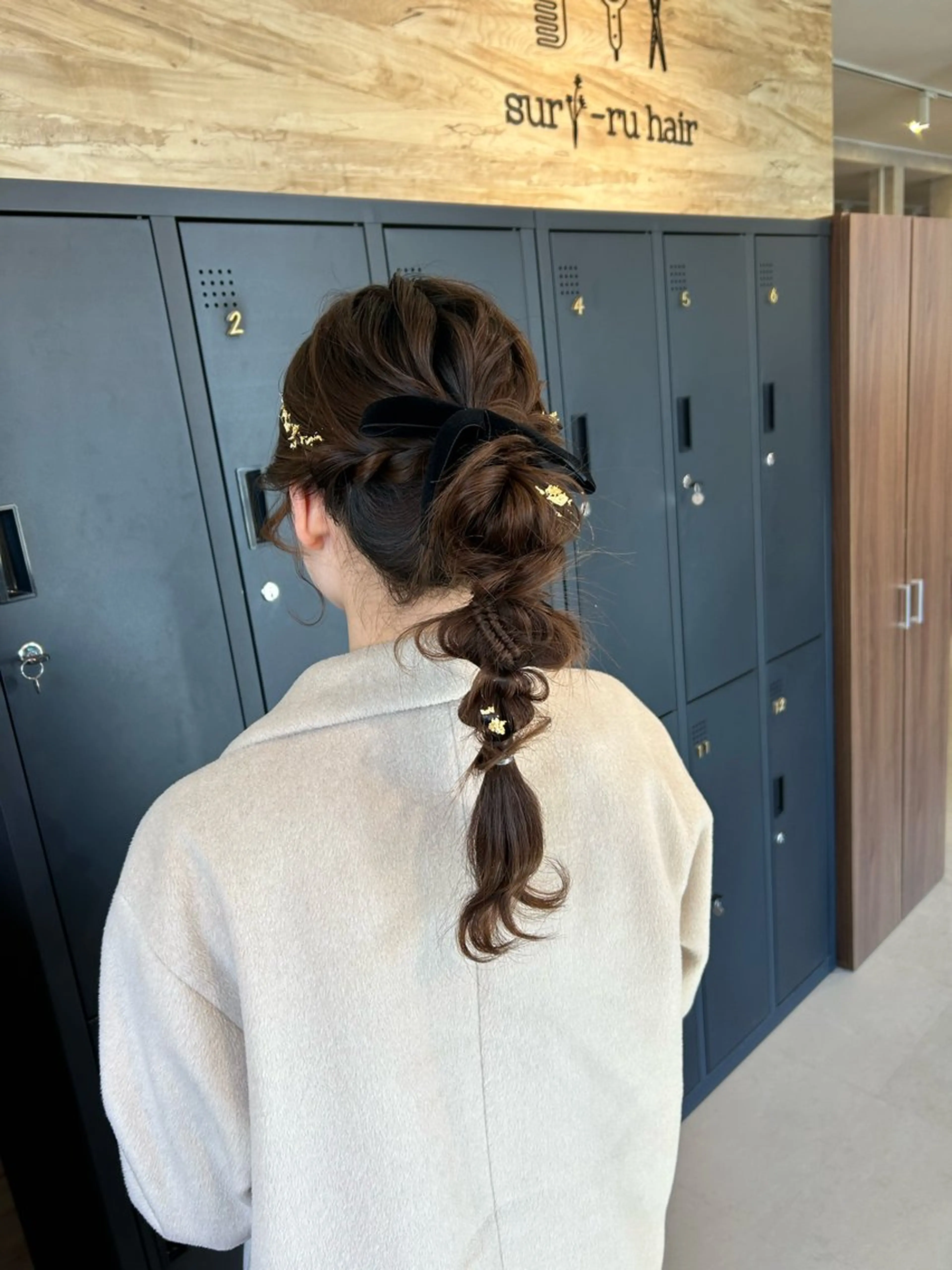 ロング ヘアアレンジ 結婚式・ブライダル suri-ru hair【スリールヘアー】所属・FURUSAWA AOIのヘアスタイル