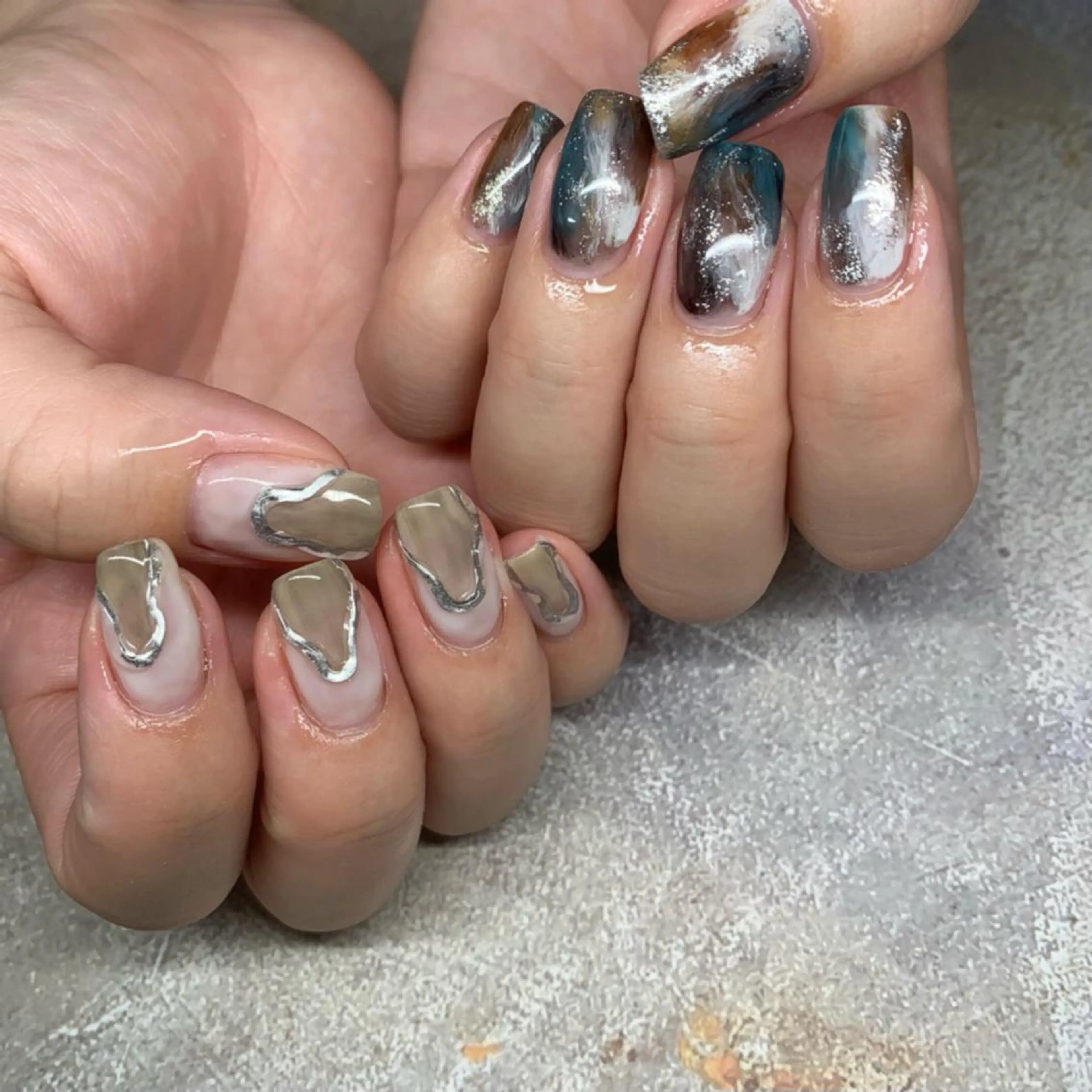 ネイル nailsalon Lithos所属・nailsalon Recontreのネイルデザイン